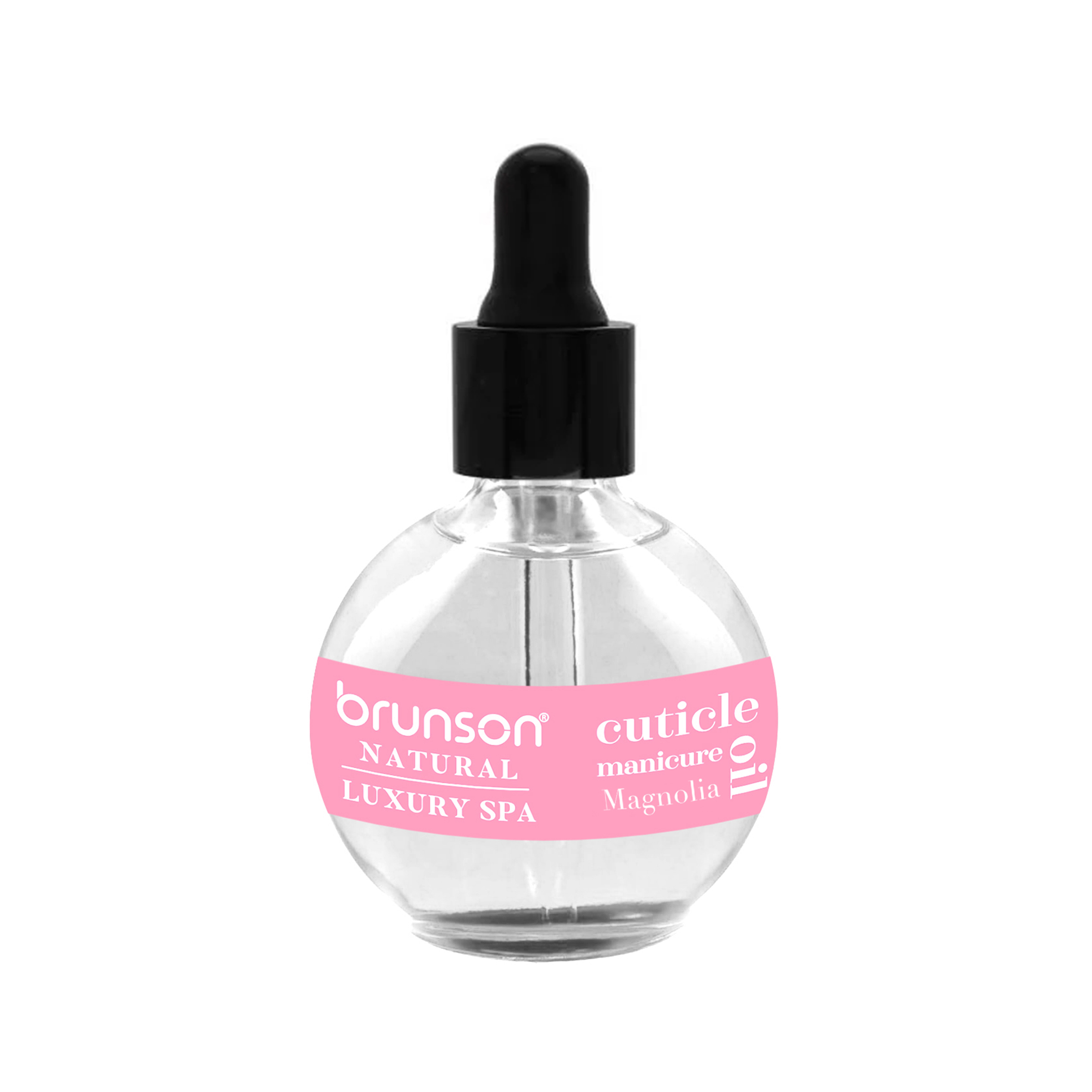 Brunson Natural Cuticle Oil 75ml Hydrating Oil For Cuticle Repair - Remedy Damaged Skin And Thin Nails - Paraben And Cruelty-Free Formula - Magnolia BMGCO