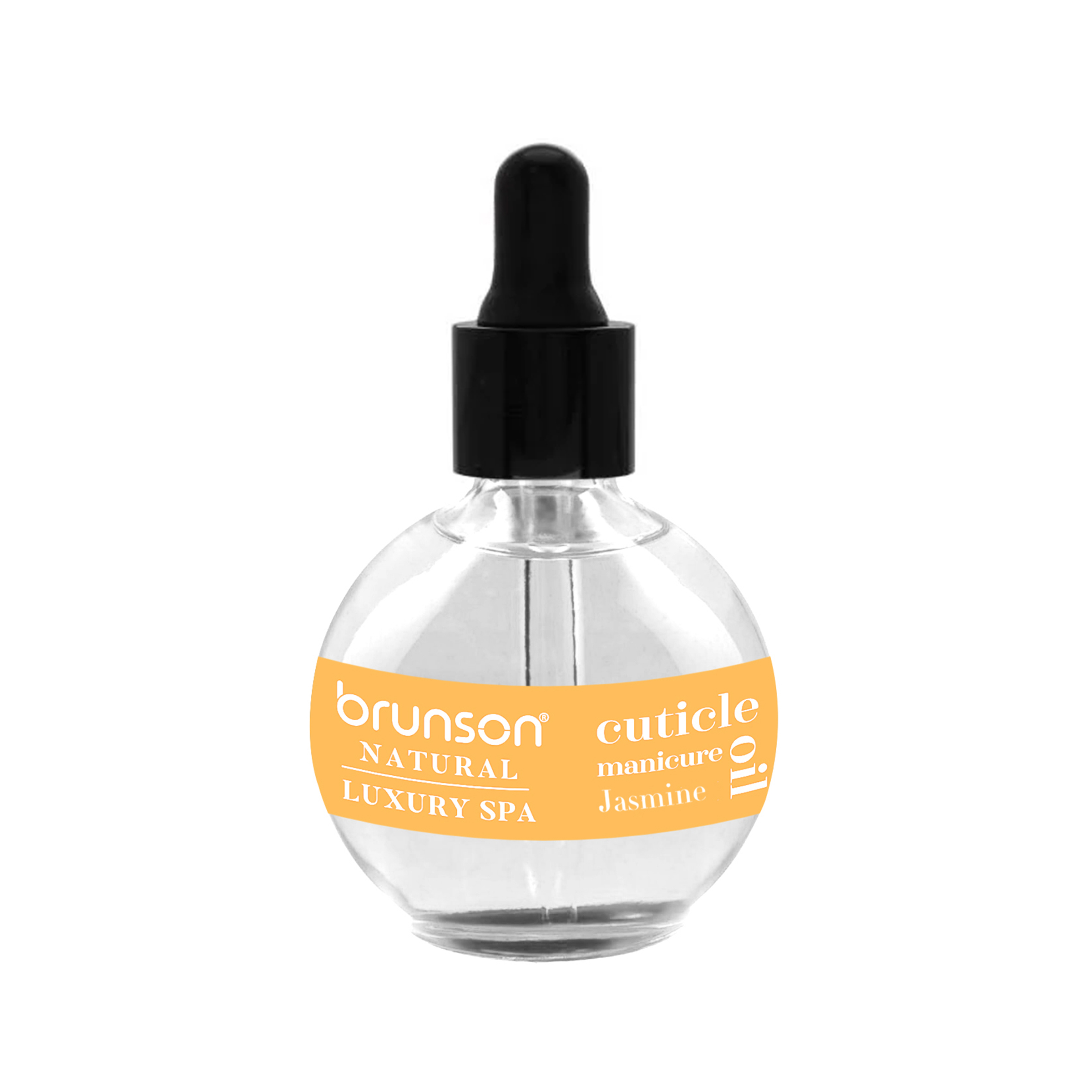 Brunson Natural Cuticle Oil 75ml Hydrating Oil For Cuticle Repair - Remedy Damaged Skin And Thin Nails - Paraben And Cruelty-Free Formula - Jasmine BJCCO