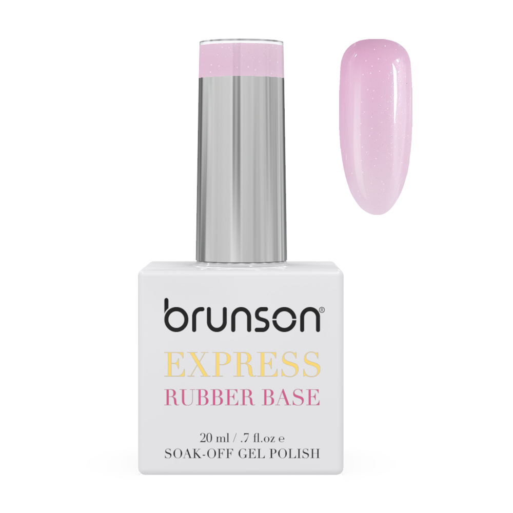 Rubber Base Gel Nail Polish 20ml - French Rubber Base Coat: Long-Lasting, Durable, & Chip-Resistant Nail Strengthener Gel Nail Polish Base Coat for Manicure and Pedicure BRB102