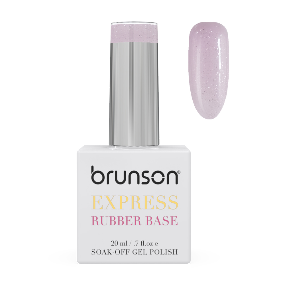 Rubber Base Gel Nail Polish 20ml - French Rubber Base Coat: Long-Lasting, Durable, & Chip-Resistant Nail Strengthener Gel Nail Polish Base Coat for Manicure and Pedicure BRB103