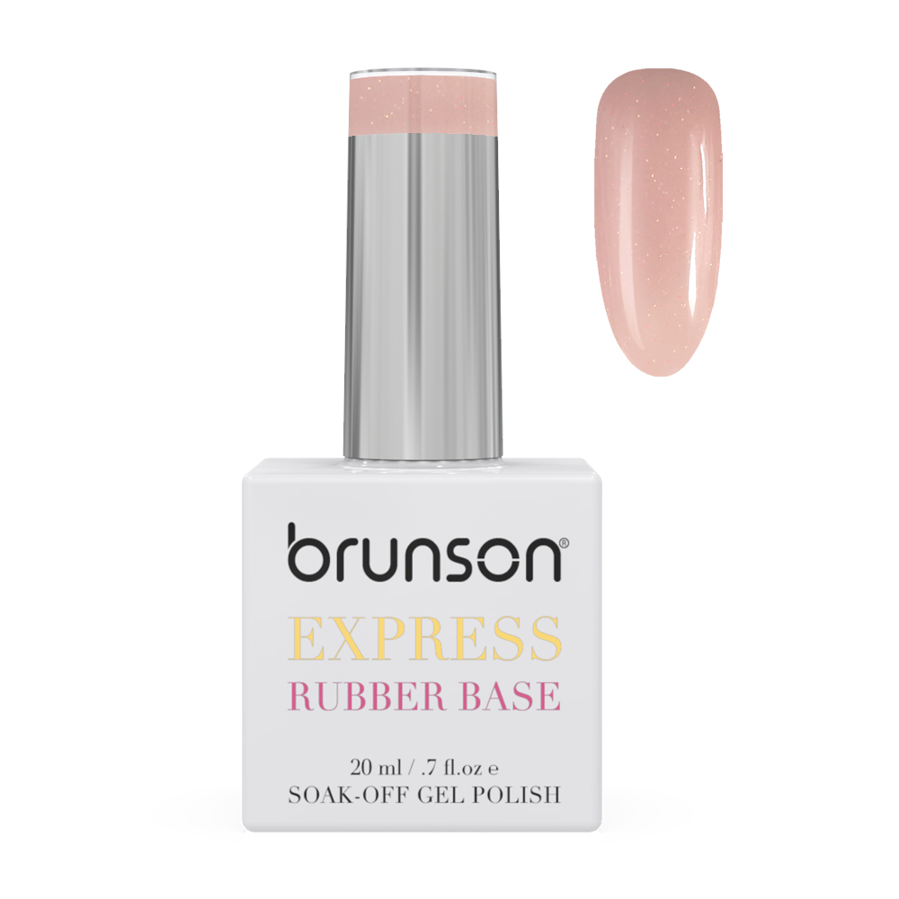 Rubber Base Gel Nail Polish 20ml - French Rubber Base Coat: Long-Lasting, Durable, & Chip-Resistant Nail Strengthener Gel Nail Polish Base Coat for Manicure and Pedicure BRB108