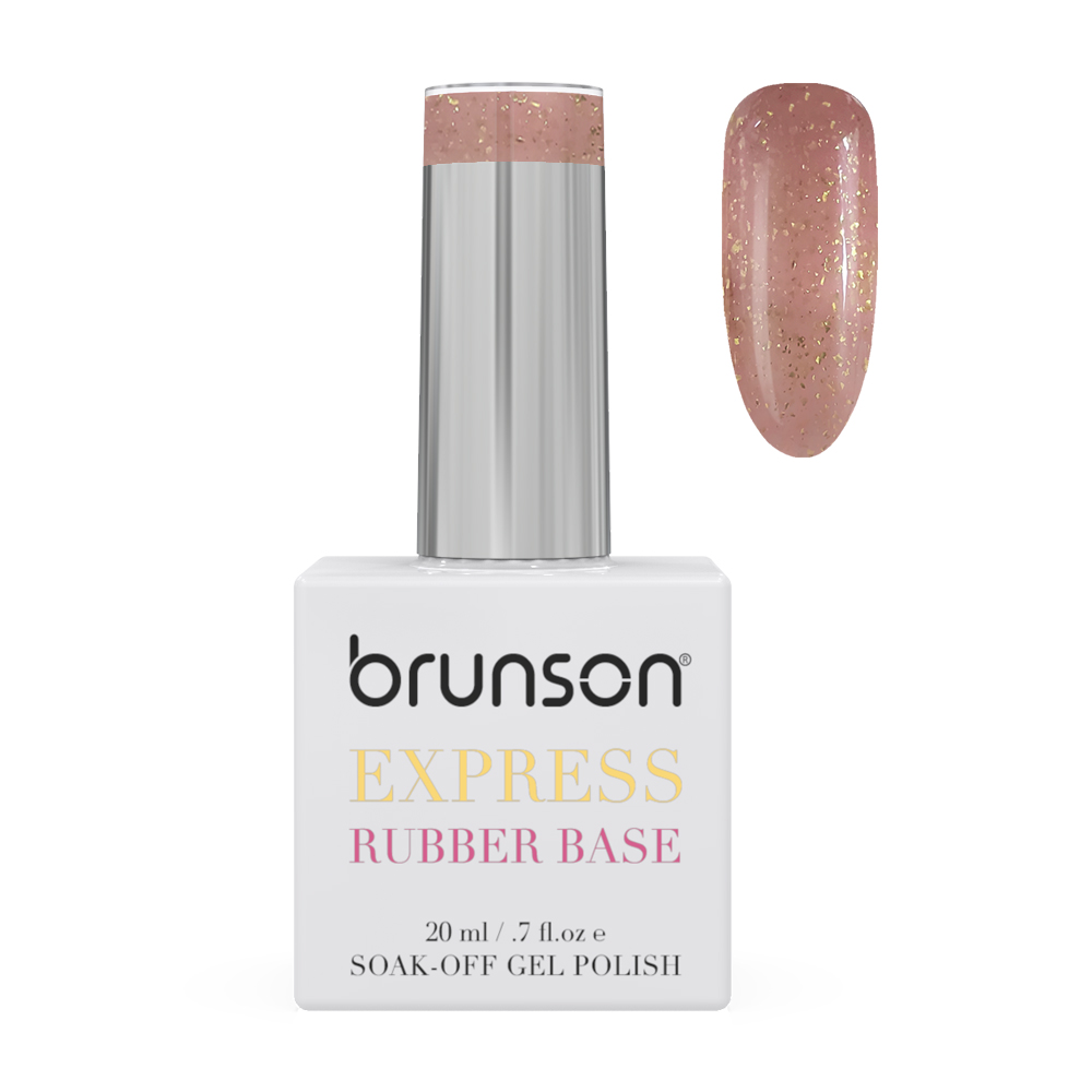 Rubber Base Gel Nail Polish 20ml - French Rubber Base Coat: Long-Lasting, Durable, & Chip-Resistant Nail Strengthener Gel Nail Polish Base Coat for Manicure and Pedicure BRB112