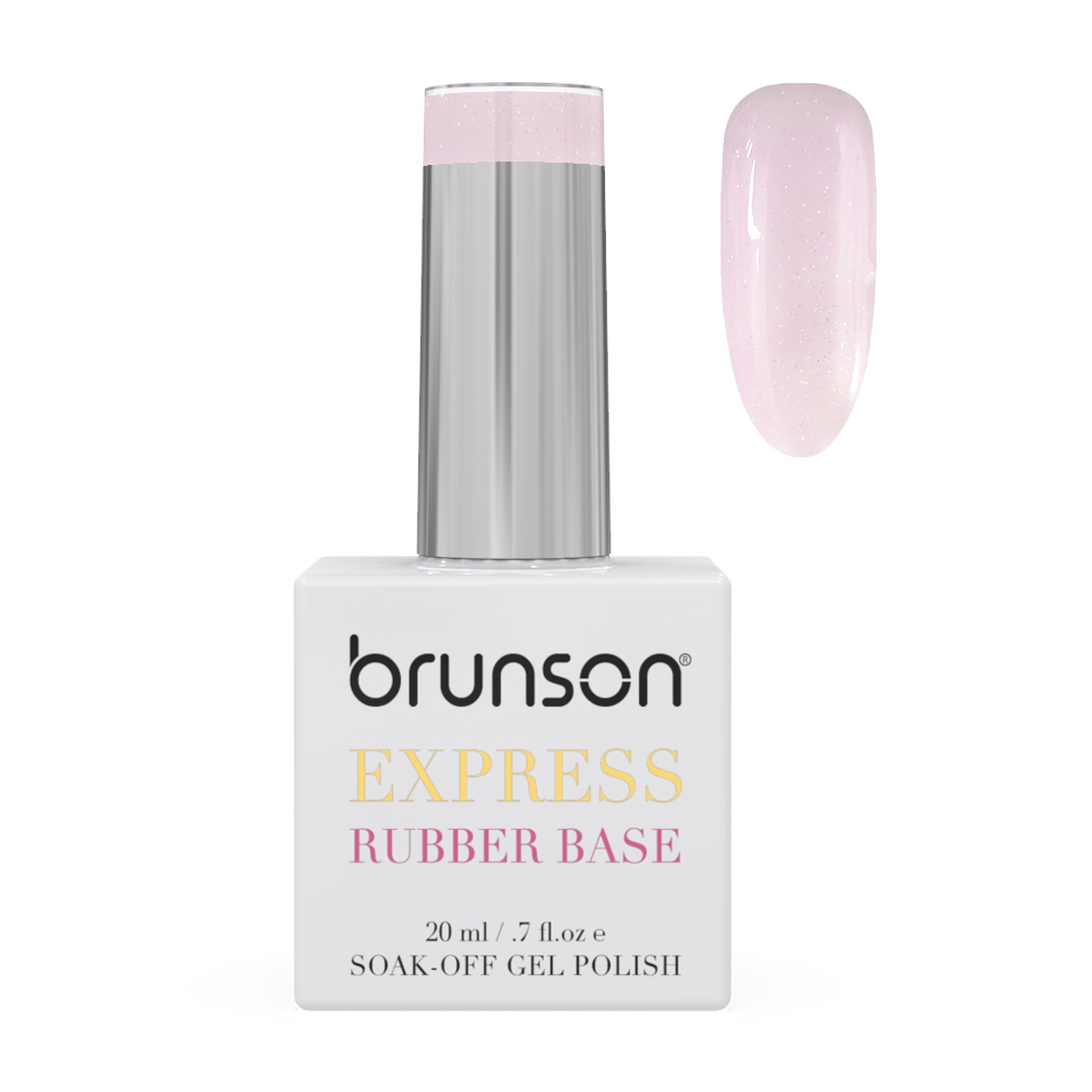 Rubber Base Gel Nail Polish 20ml - French Rubber Base Coat: Long-Lasting, Durable, & Chip-Resistant Nail Strengthener Gel Nail Polish Base Coat for Manicure and Pedicure BRB117