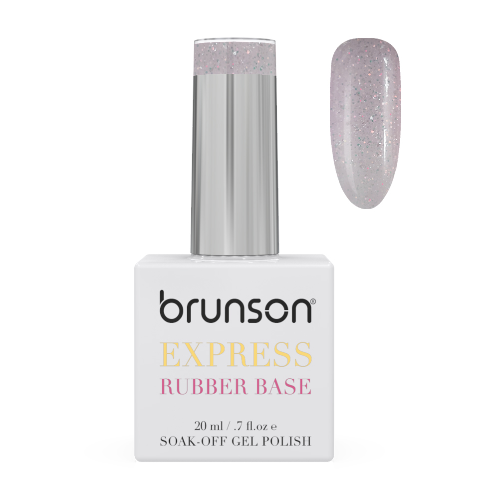 Rubber Base Gel Nail Polish 20ml - French Rubber Base Coat: Long-Lasting, Durable, & Chip-Resistant Nail Strengthener Gel Nail Polish Base Coat for Manicure and Pedicure BRB122