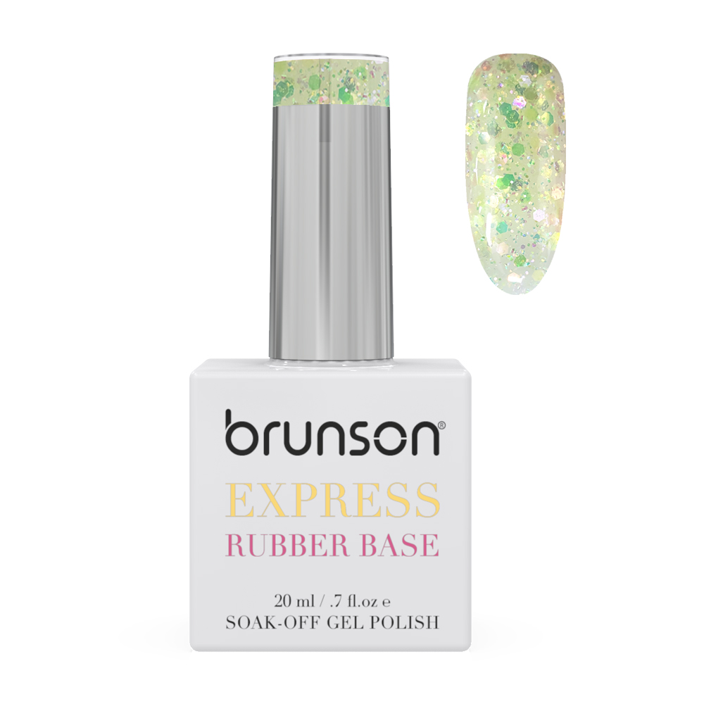 Rubber Base Gel Nail Polish 20ml - French Rubber Base Coat: Long-Lasting, Durable, & Chip-Resistant Nail Strengthener Gel Nail Polish Base Coat for Manicure and Pedicure BRB125