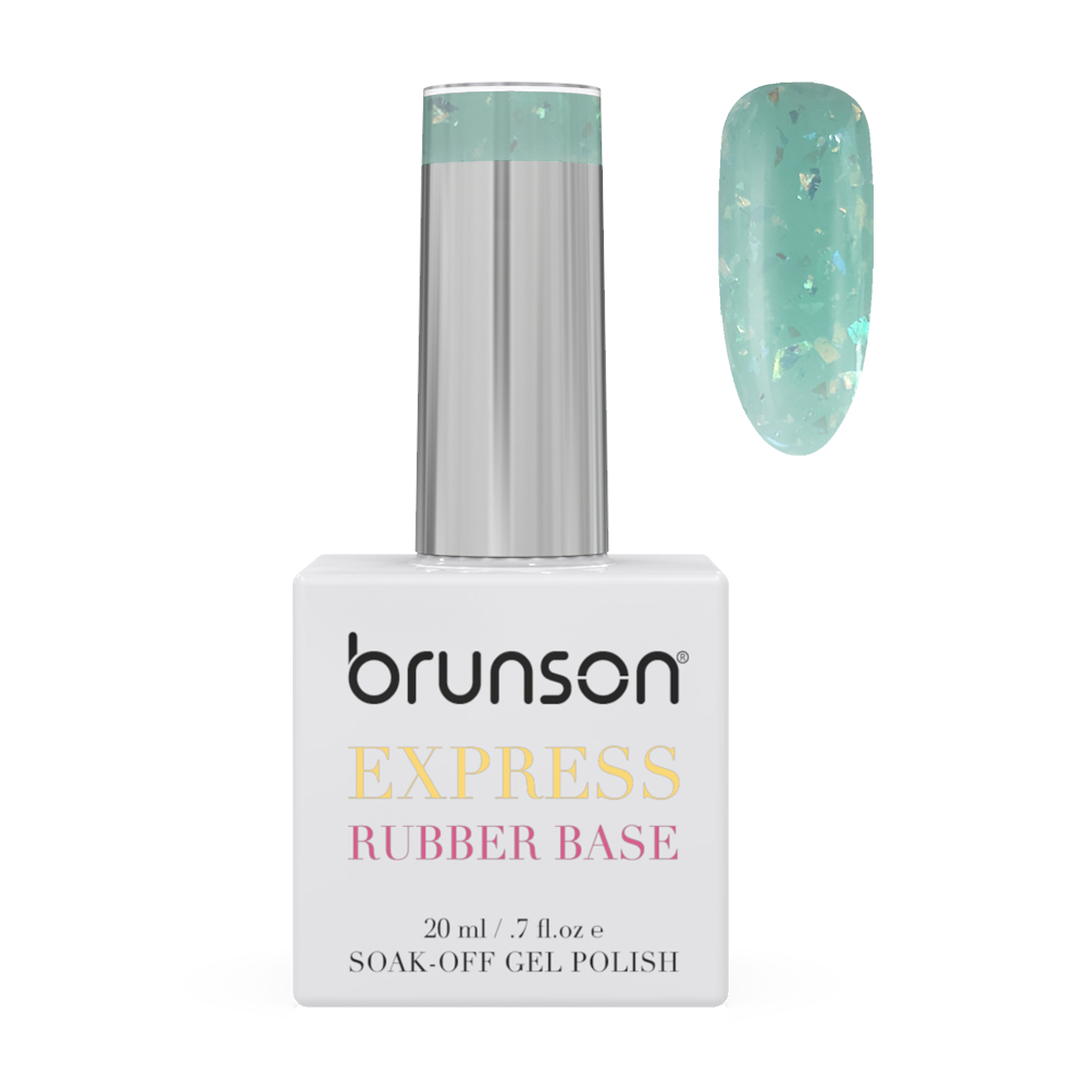 Rubber Base Gel Nail Polish 20ml - French Rubber Base Coat: Long-Lasting, Durable, & Chip-Resistant Nail Strengthener Gel Nail Polish Base Coat for Manicure and Pedicure BRB129
