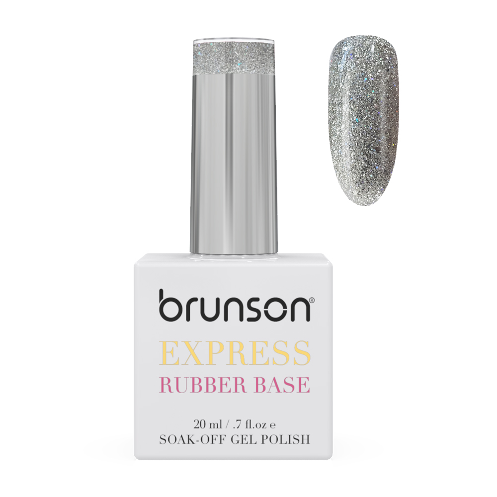 Rubber Base Gel Nail Polish 20ml - French Rubber Base Coat: Long-Lasting, Durable, & Chip-Resistant Nail Strengthener Gel Nail Polish Base Coat for Manicure and Pedicure BRB135