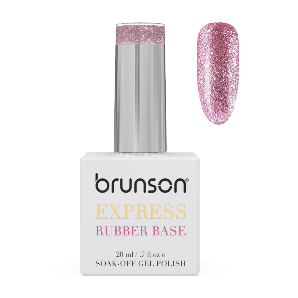 Rubber Base Gel Nail Polish 20ml - French Rubber Base Coat: Long-Lasting, Durable, & Chip-Resistant Nail Strengthener Gel Nail Polish Base Coat for Manicure and Pedicure BRB137