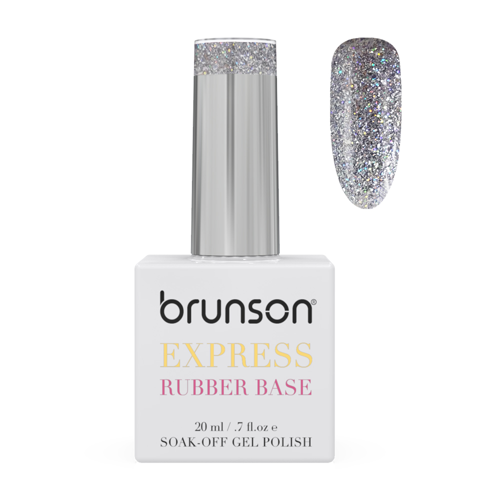 Rubber Base Gel Nail Polish 20ml - French Rubber Base Coat: Long-Lasting, Durable, & Chip-Resistant Nail Strengthener Gel Nail Polish Base Coat for Manicure and Pedicure BRB140
