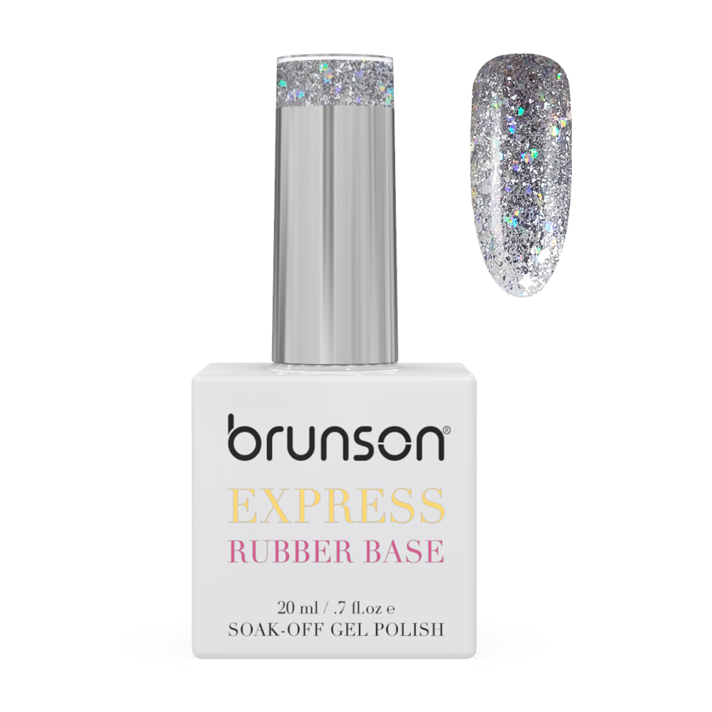Rubber Base Gel Nail Polish 20ml - French Rubber Base Coat: Long-Lasting, Durable, & Chip-Resistant Nail Strengthener Gel Nail Polish Base Coat for Manicure and Pedicure BRB141