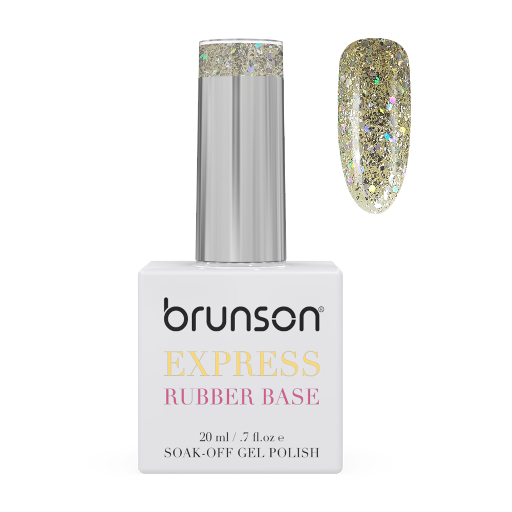 Rubber Base Gel Nail Polish 20ml - French Rubber Base Coat: Long-Lasting, Durable, & Chip-Resistant Nail Strengthener Gel Nail Polish Base Coat for Manicure and Pedicure BRB142