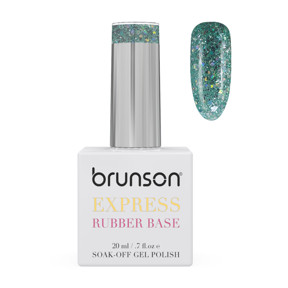 Rubber Base Gel Nail Polish 20ml - French Rubber Base Coat: Long-Lasting, Durable, & Chip-Resistant Nail Strengthener Gel Nail Polish Base Coat for Manicure and Pedicure BRB143