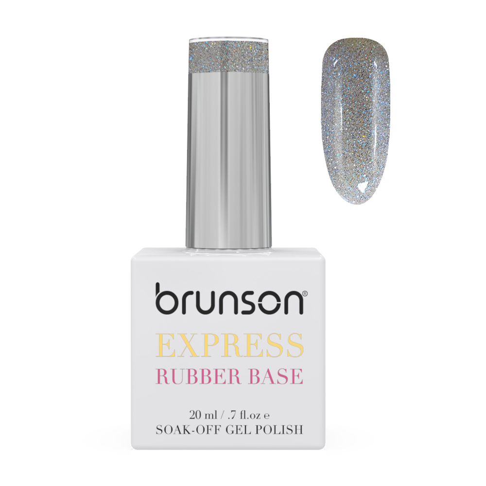 Rubber Base Gel Nail Polish 20ml - French Rubber Base Coat: Long-Lasting, Durable, & Chip-Resistant Nail Strengthener Gel Nail Polish Base Coat for Manicure and Pedicure BRB144