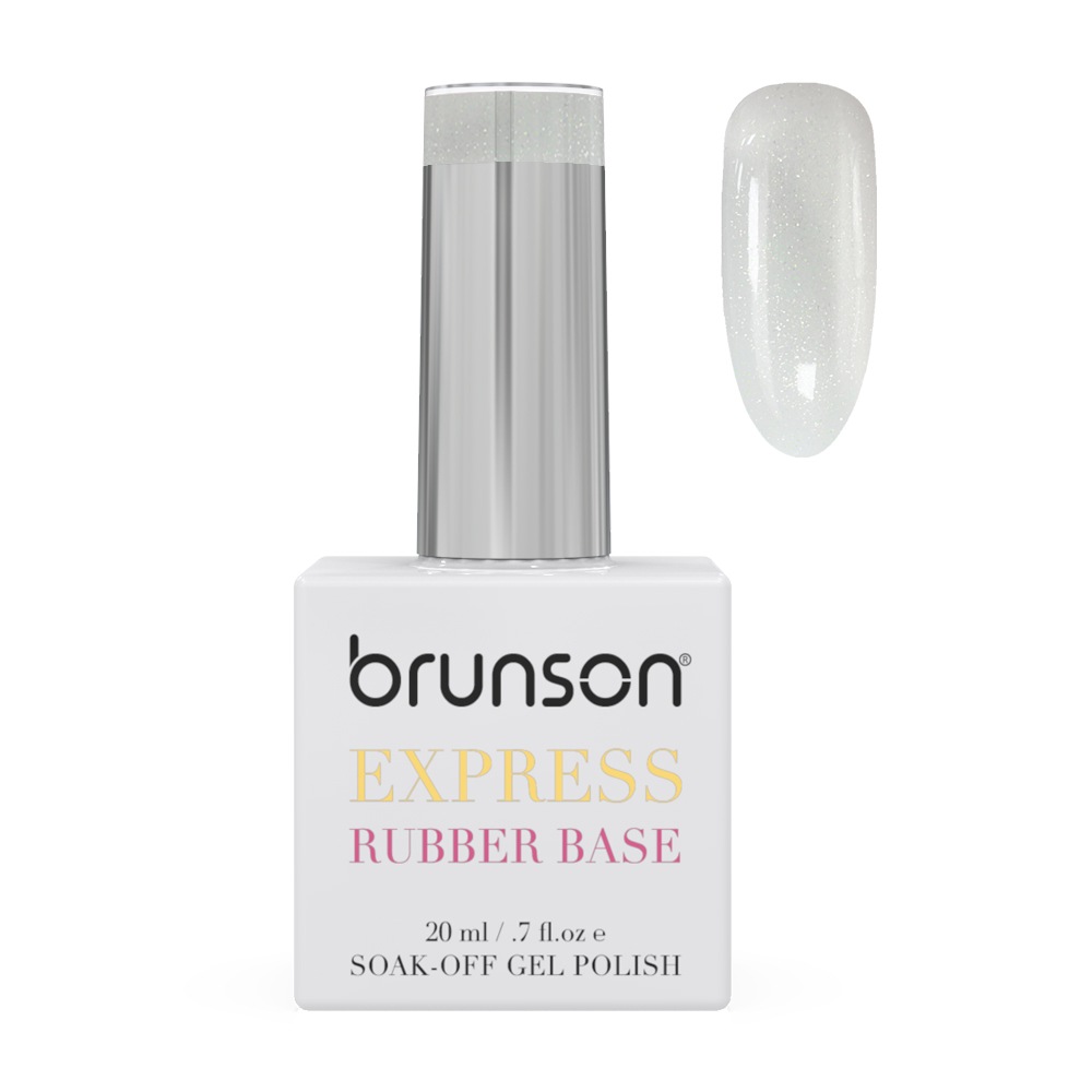 Rubber Base Gel Nail Polish 20ml - French Rubber Base Coat: Long-Lasting, Durable, & Chip-Resistant Nail Strengthener Gel Nail Polish Base Coat for Manicure and Pedicure BRB152