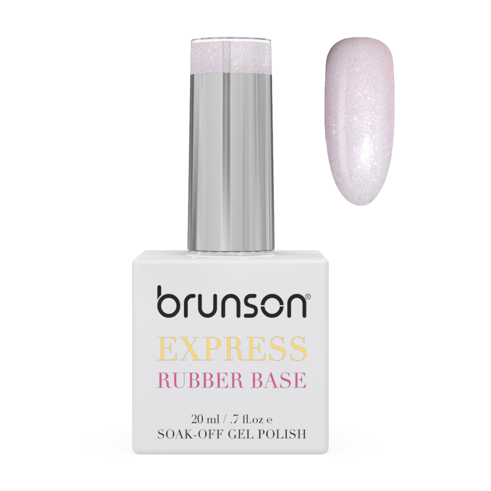 Rubber Base Gel Nail Polish 20ml - French Rubber Base Coat: Long-Lasting, Durable, & Chip-Resistant Nail Strengthener Gel Nail Polish Base Coat for Manicure and Pedicure BRB153