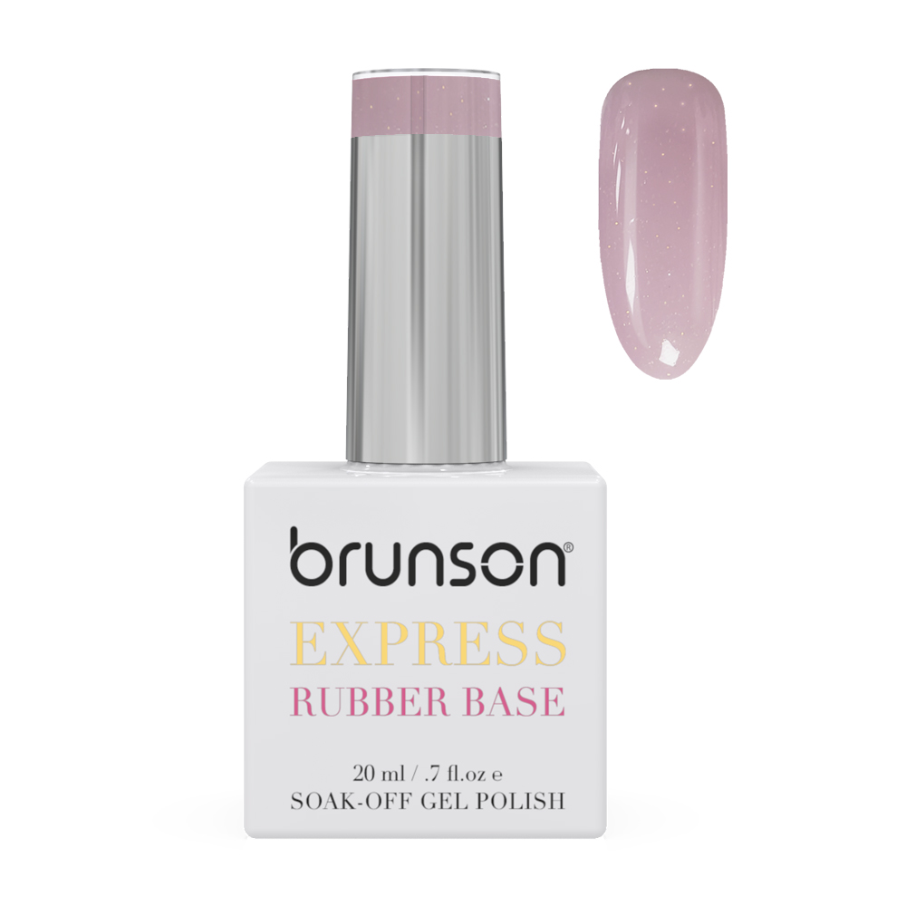 Rubber Base Gel Nail Polish 20ml - French Rubber Base Coat: Long-Lasting, Durable, & Chip-Resistant Nail Strengthener Gel Nail Polish Base Coat for Manicure and Pedicure BRB154