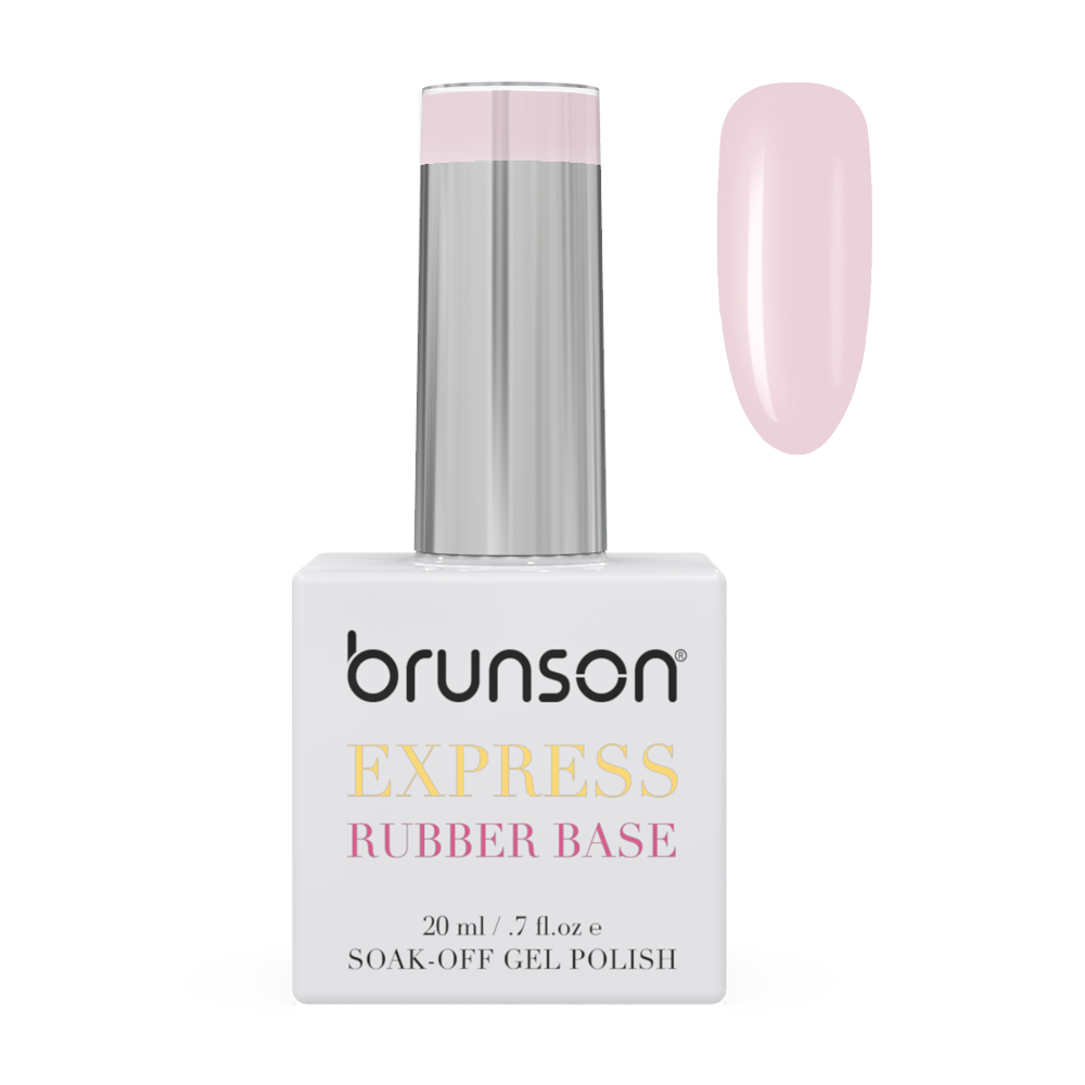 Rubber Base Gel Nail Polish 20ml - French Rubber Base Coat: Long-Lasting, Durable, & Chip-Resistant Nail Strengthener Gel Nail Polish Base Coat for Manicure and Pedicure BRB66