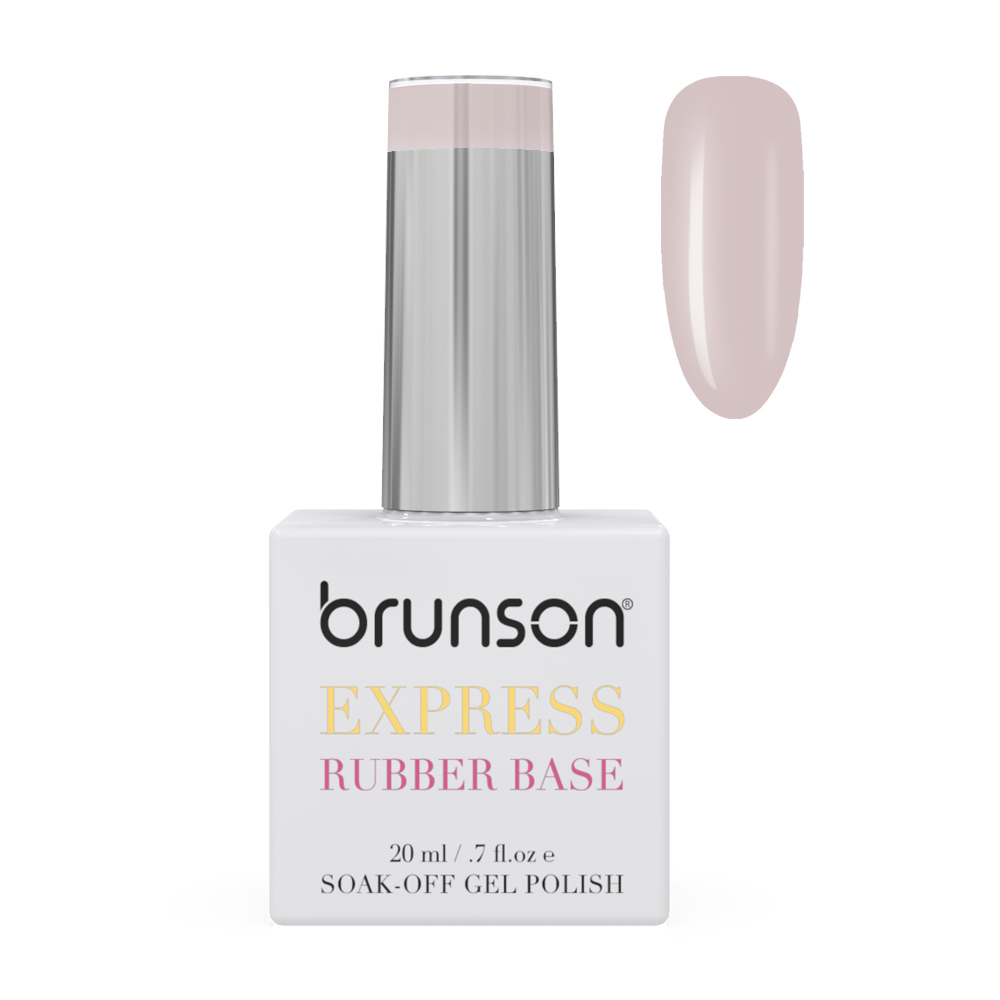 Rubber Base Gel Nail Polish 20ml - French Rubber Base Coat: Long-Lasting, Durable, & Chip-Resistant Nail Strengthener Gel Nail Polish Base Coat for Manicure and Pedicure BRB69