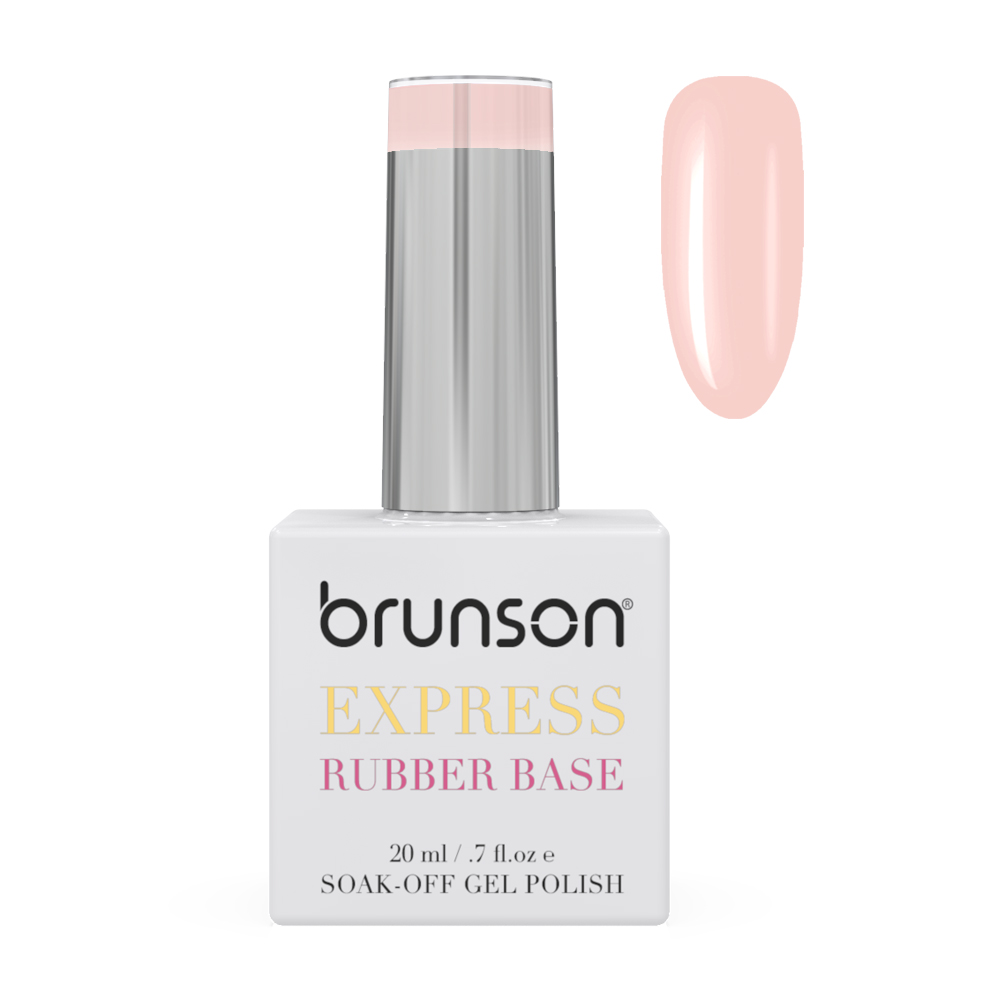 Rubber Base Gel Nail Polish 20ml - French Rubber Base Coat: Long-Lasting, Durable, & Chip-Resistant Nail Strengthener Gel Nail Polish Base Coat for Manicure and Pedicure BRB84