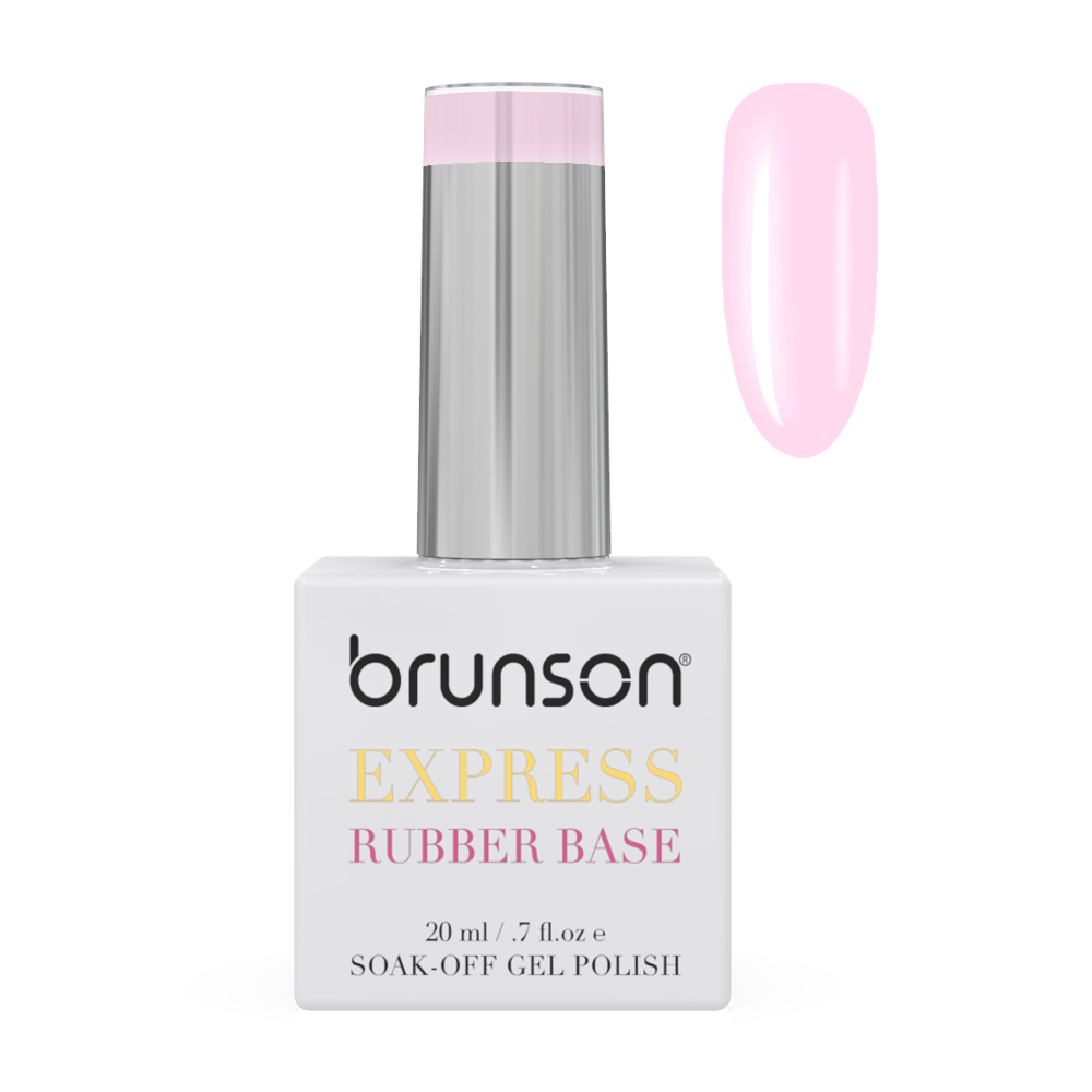 Rubber Base Gel Nail Polish 20ml - French Rubber Base Coat: Long-Lasting, Durable, & Chip-Resistant Nail Strengthener Gel Nail Polish Base Coat for Manicure and Pedicure BRB85