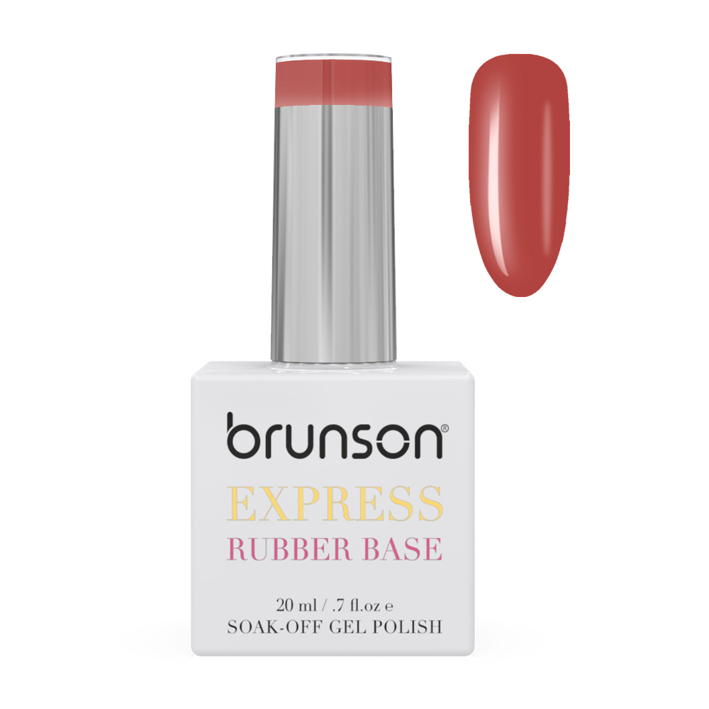 Rubber Base Gel Nail Polish 20ml - French Rubber Base Coat: Long-Lasting, Durable, & Chip-Resistant Nail Strengthener Gel Nail Polish Base Coat for Manicure and Pedicure BRB91