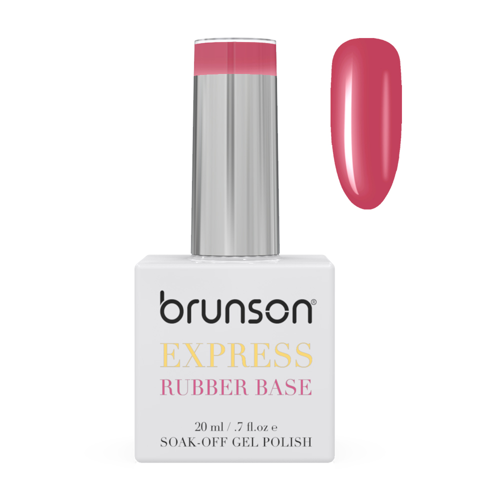 Rubber Base Gel Nail Polish 20ml - French Rubber Base Coat: Long-Lasting, Durable, & Chip-Resistant Nail Strengthener Gel Nail Polish Base Coat for Manicure and Pedicure BRB92