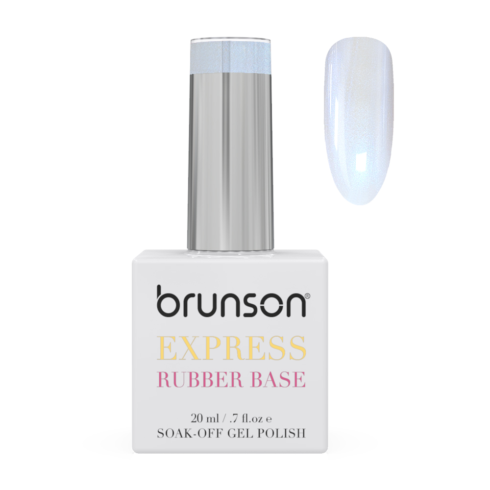 Rubber Base Gel Nail Polish 20ml - French Rubber Base Coat: Long-Lasting, Durable, & Chip-Resistant Nail Strengthener Gel Nail Polish Base Coat for Manicure and Pedicure BRB97