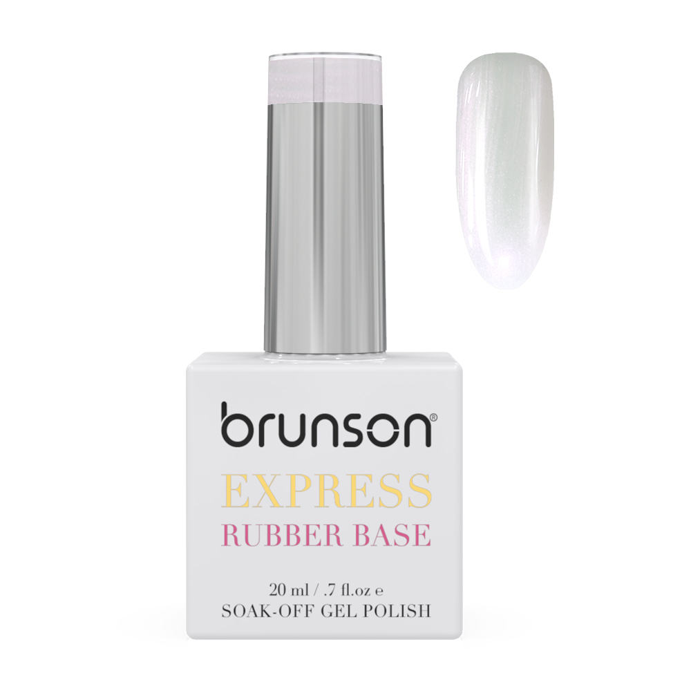 Rubber Base Gel Nail Polish 20ml - French Rubber Base Coat: Long-Lasting, Durable, & Chip-Resistant Nail Strengthener Gel Nail Polish Base Coat for Manicure and Pedicure BRB98