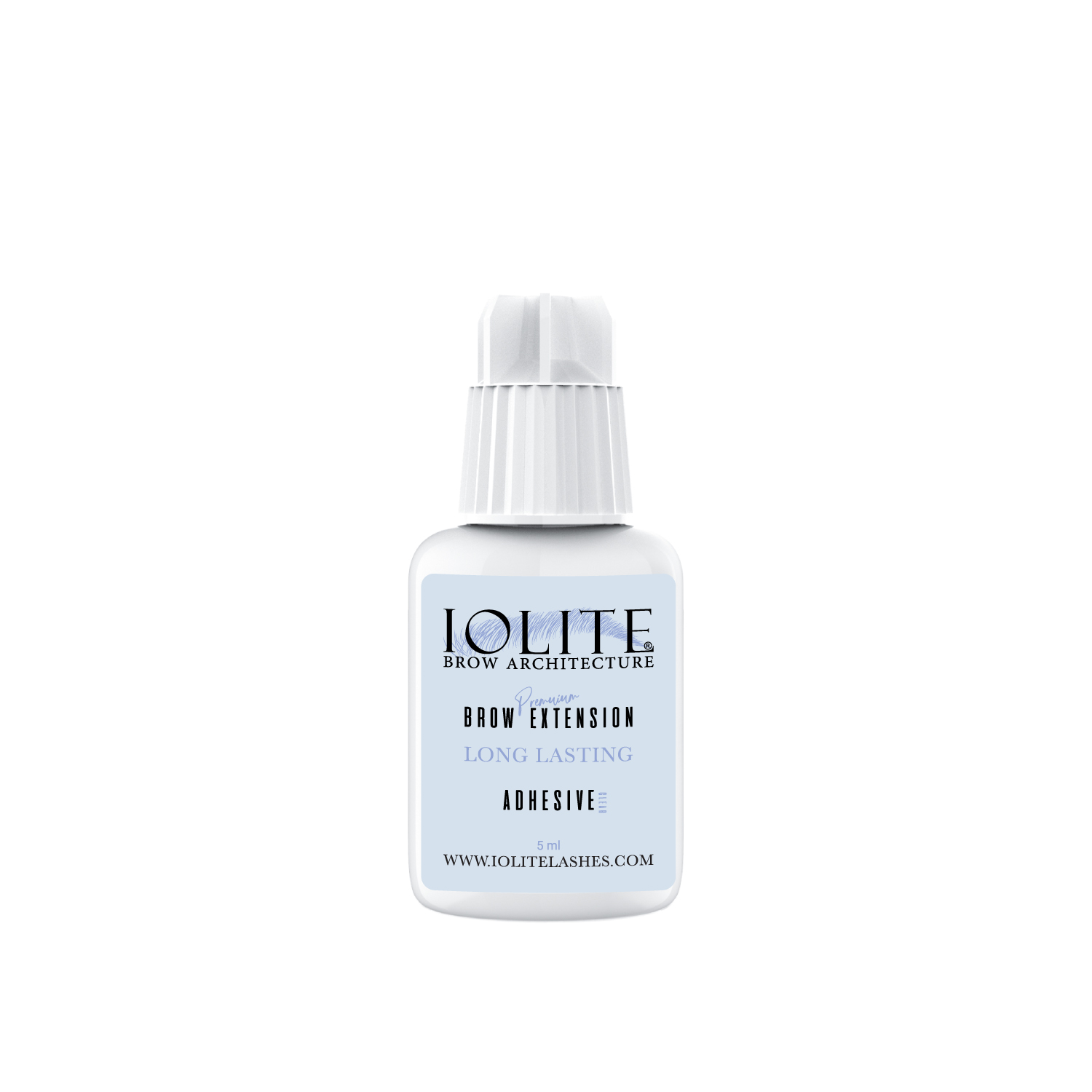 IOLITE Eyebrow Extension Glue - Clear Brow Glue - Brow Adhesive for Brow Extension - IBELG