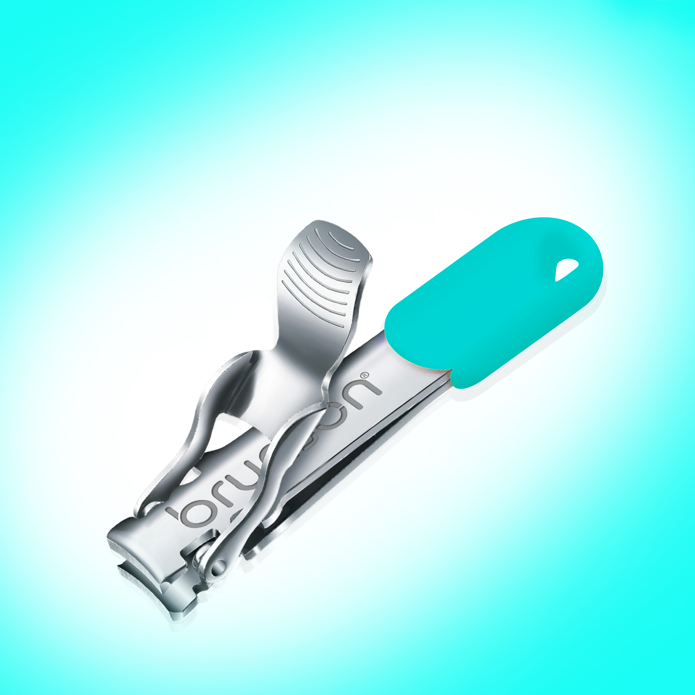 Brunson Nail Clipper – Smart & Slim Stainless Steel Trimmer with Sharp Curved Edge for Precise Cuts – Professional Grooming Tool for Manicure & Pedicure – Unisex Design – World’s Cutest Nail Cutter BCNCP3