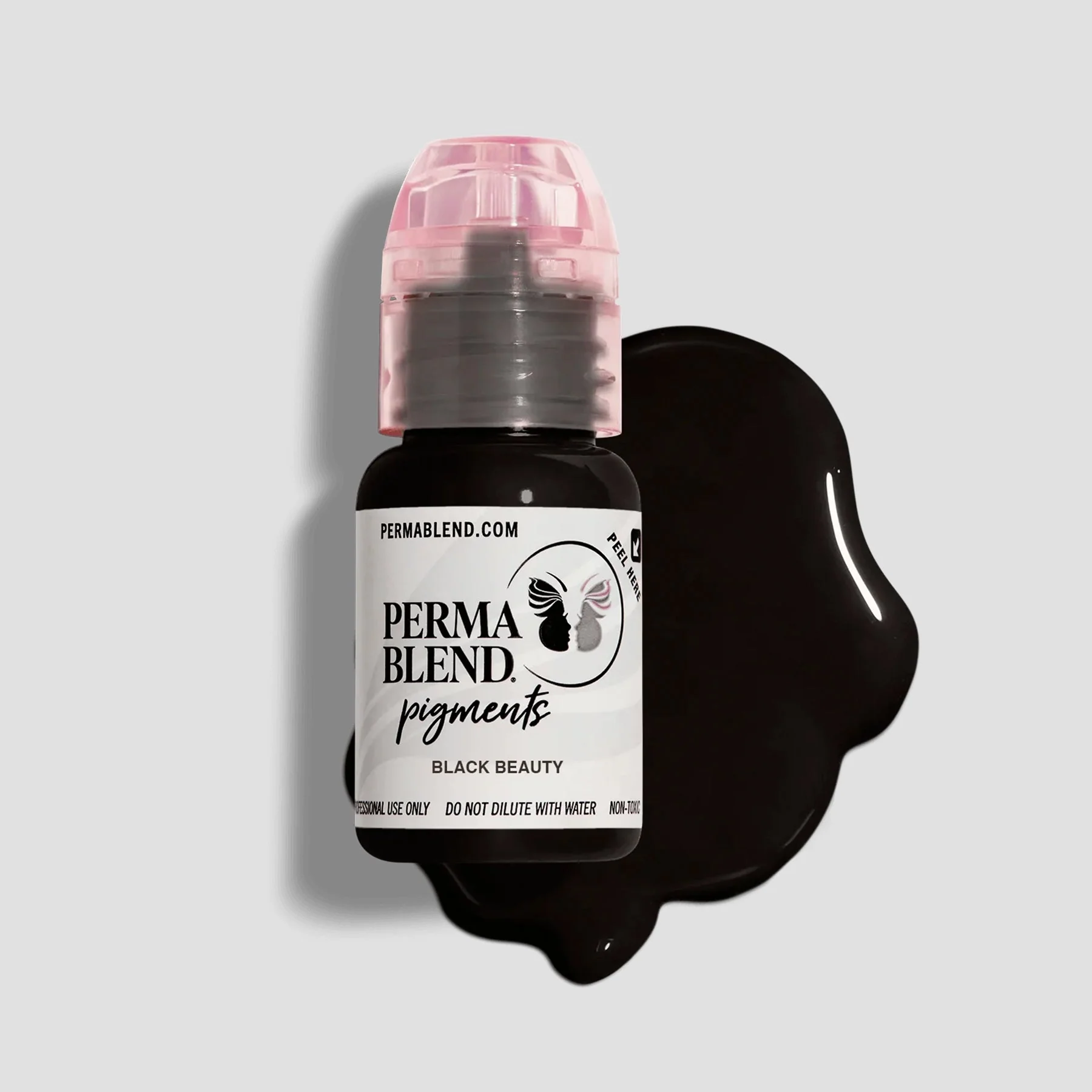 Perma Blend Eyeliner Pigments - Black Beauty Pigment 15 ml PB-BB1/2