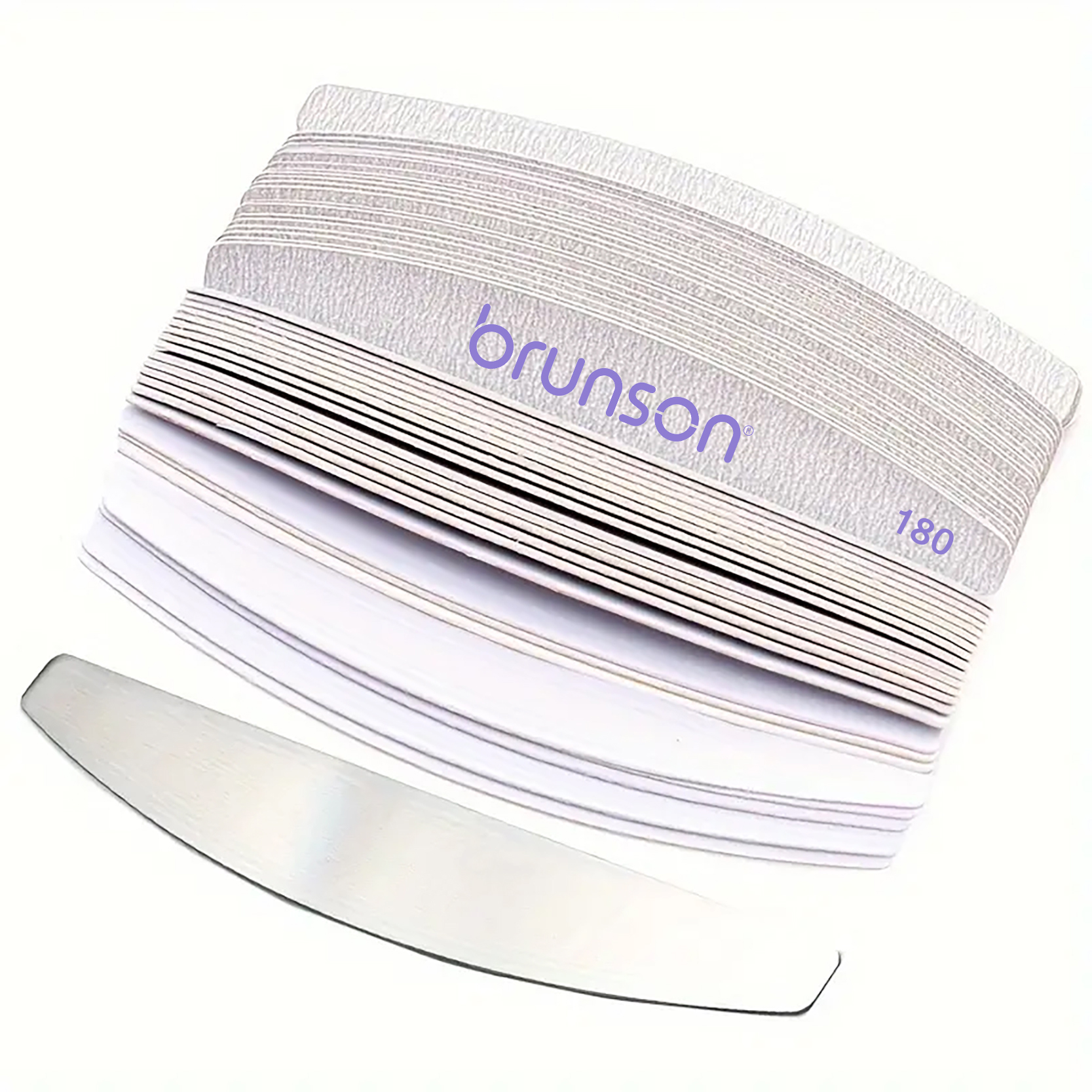 180 Grit Half Moon Nail File