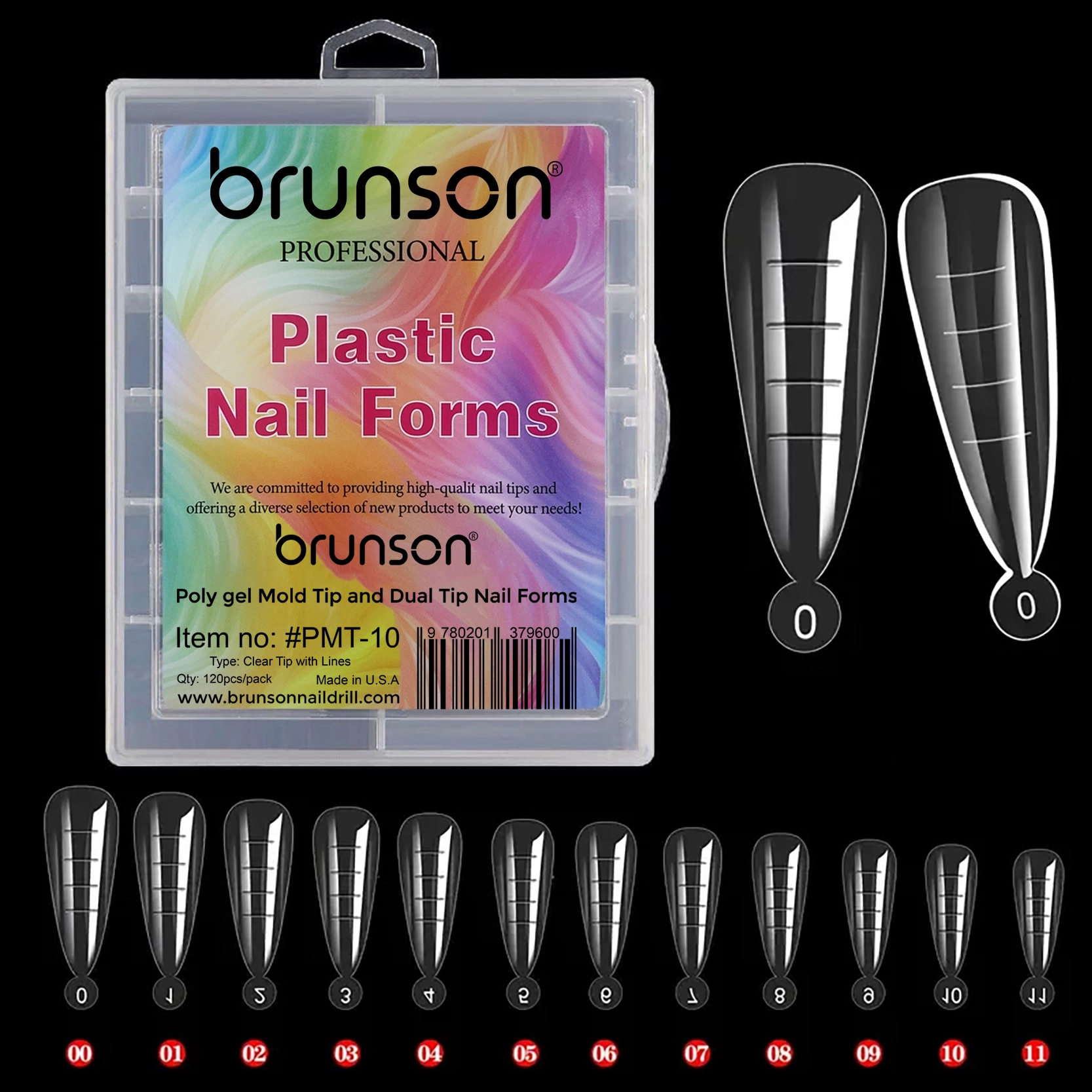 Dual nail forms