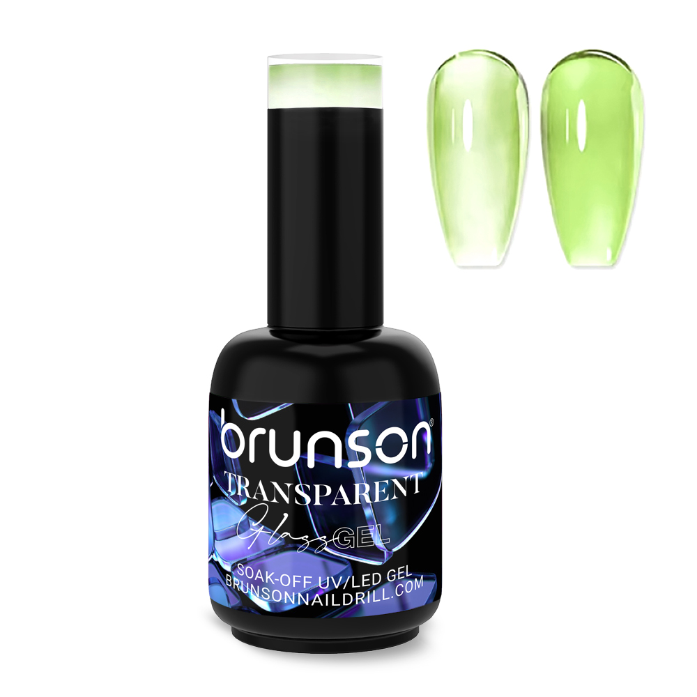 Sheer gel nail polish