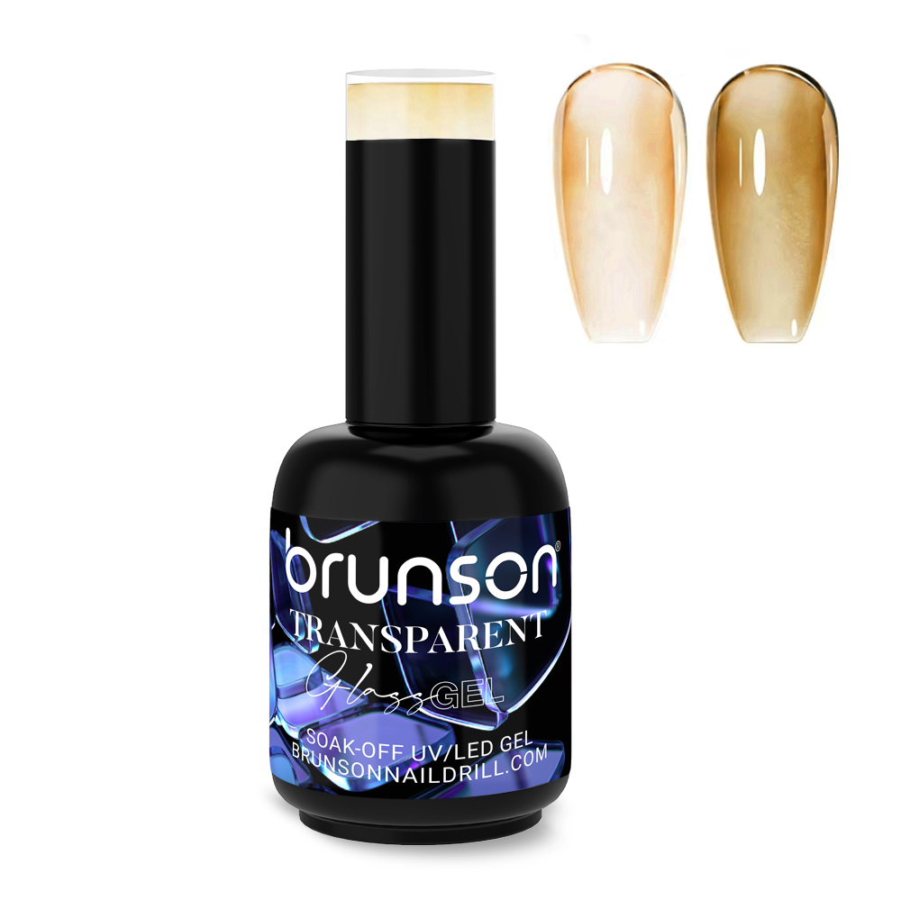Glass gel polish