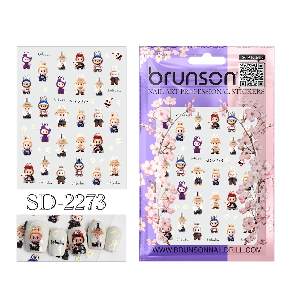Nail art stickers 5D