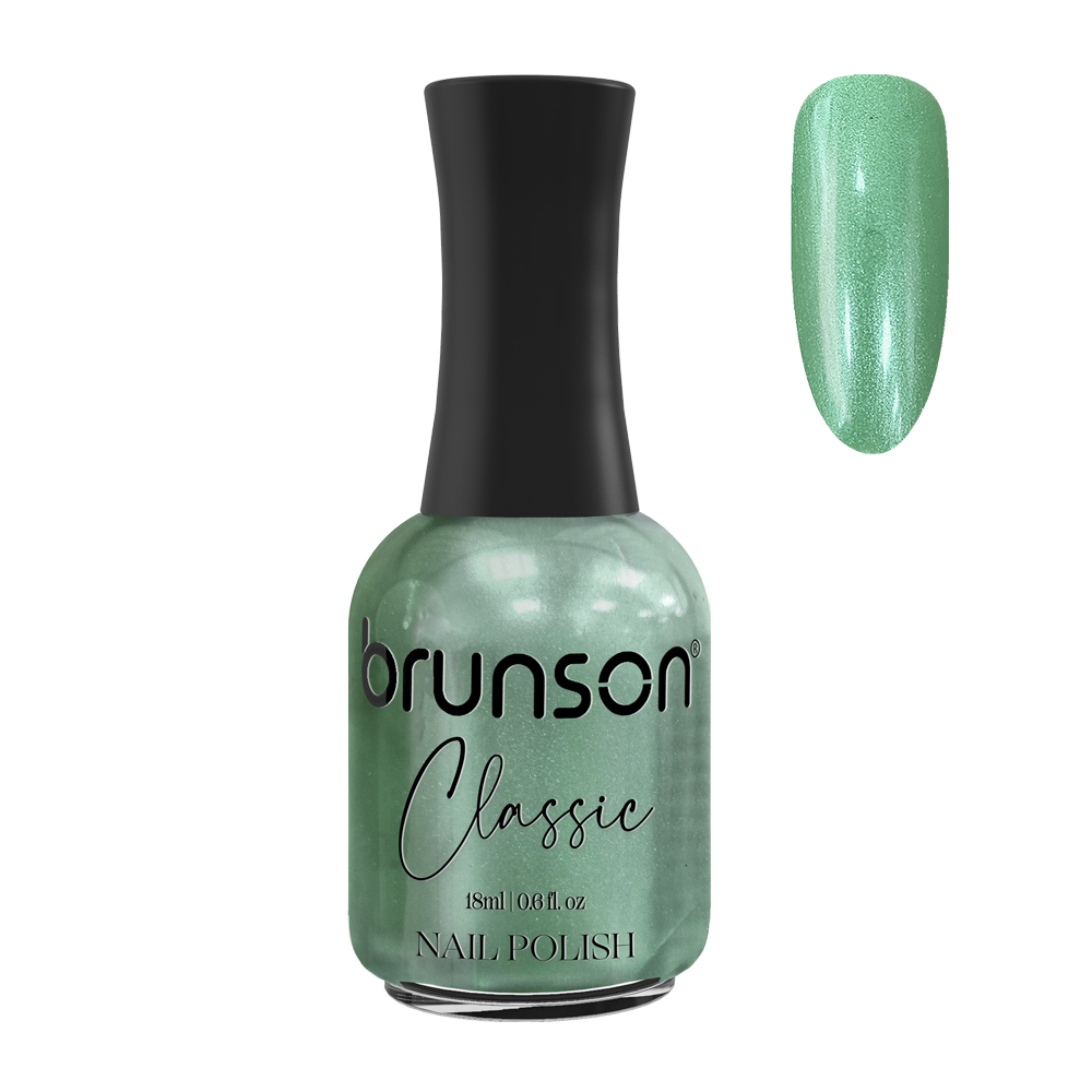 Green shade nail polish