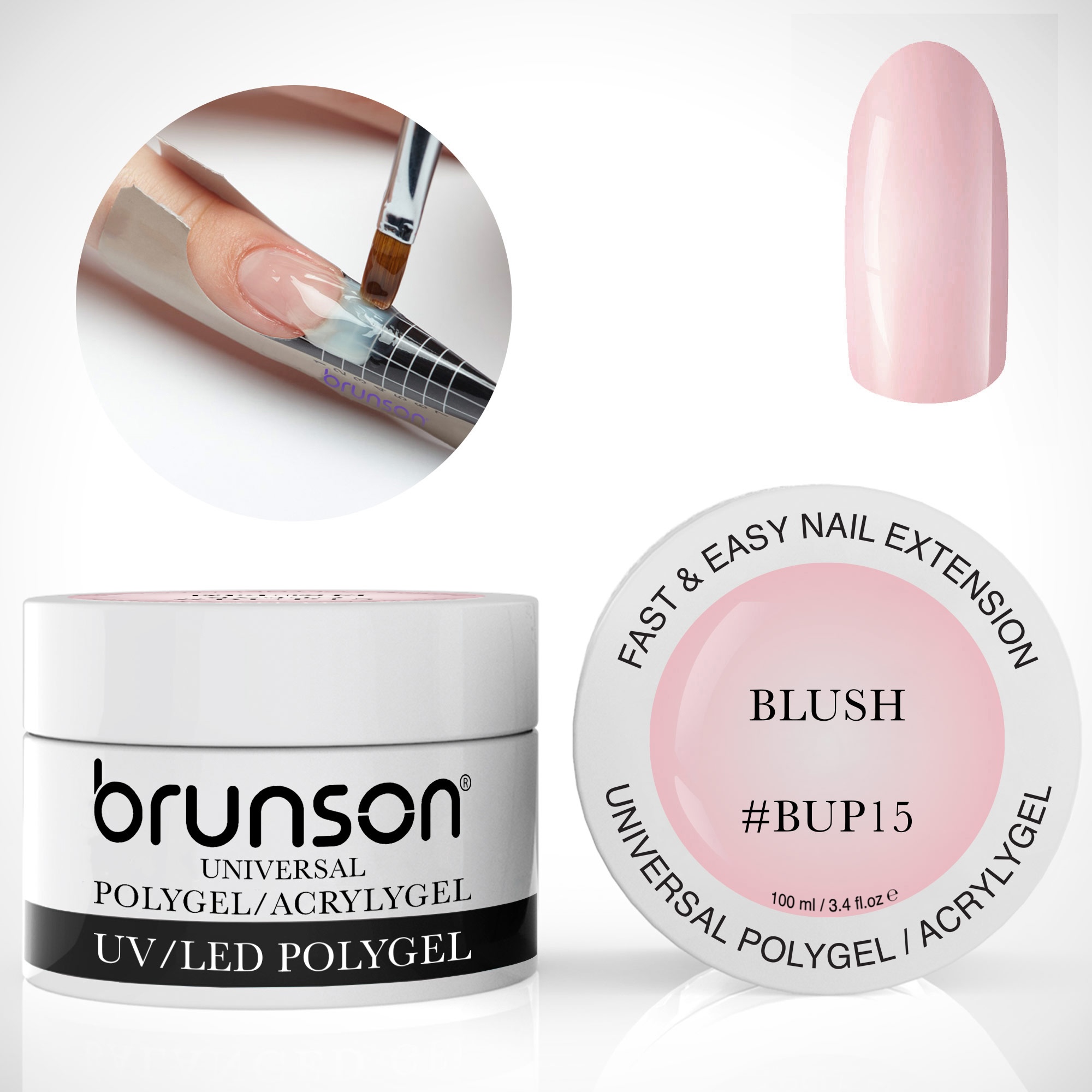 Universal Polygel Nail Extension