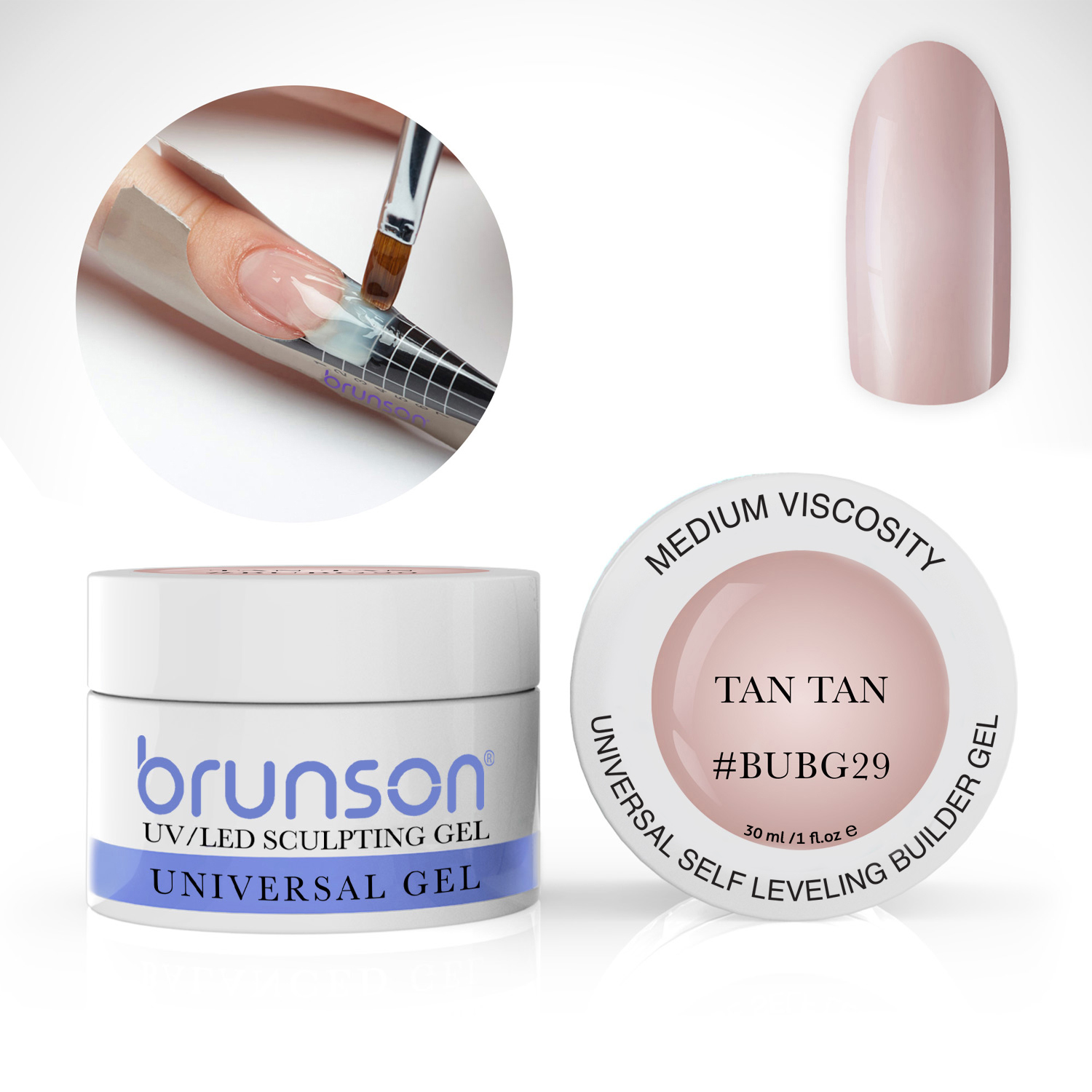 Builder gel for nail extensions