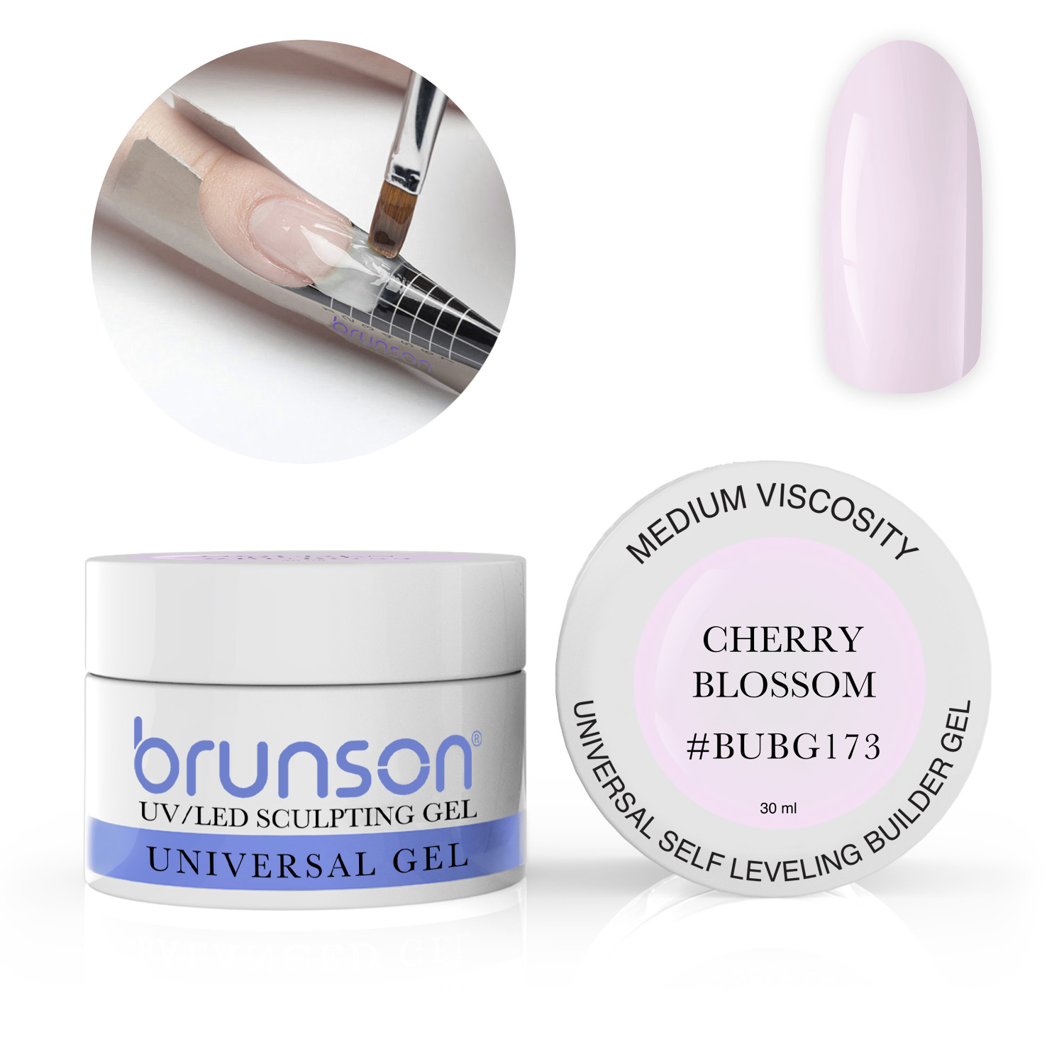 Brunson sculpting gel nails