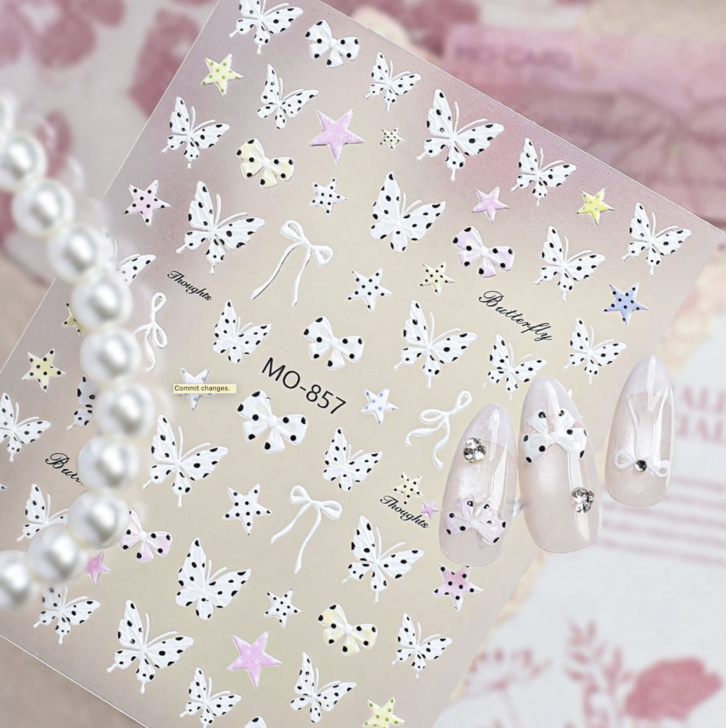 Butterfly Nail Stickers