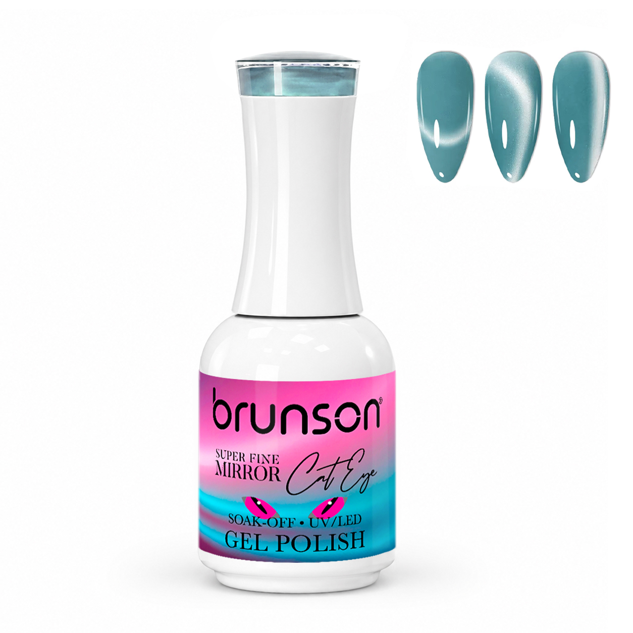 Brunson Shimmer cat eye gel polish Dubai