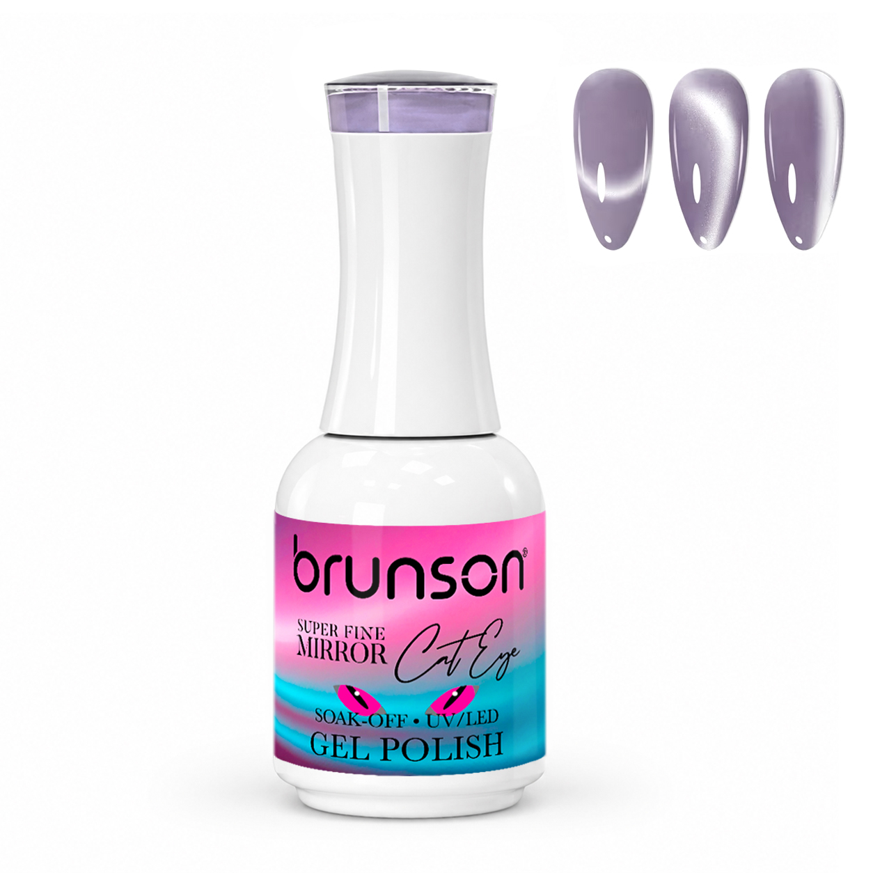 Brunson Metallic cat eye gel polish Dubai
