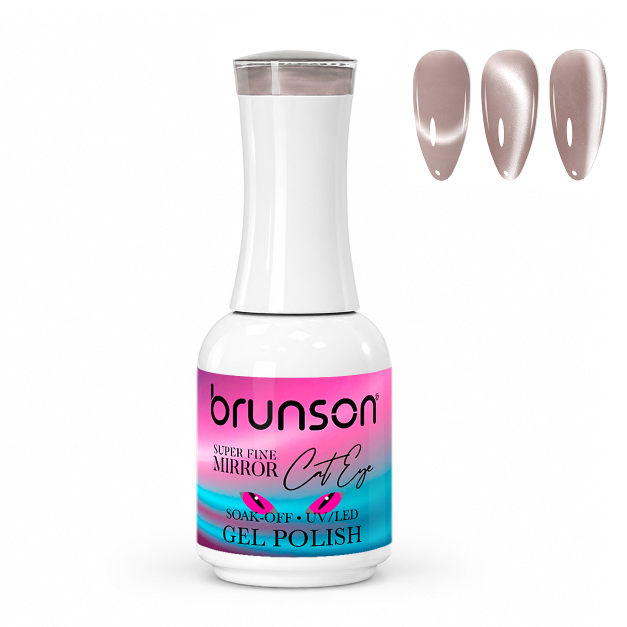Brunson UV LED cat eye gel polish Dubai
