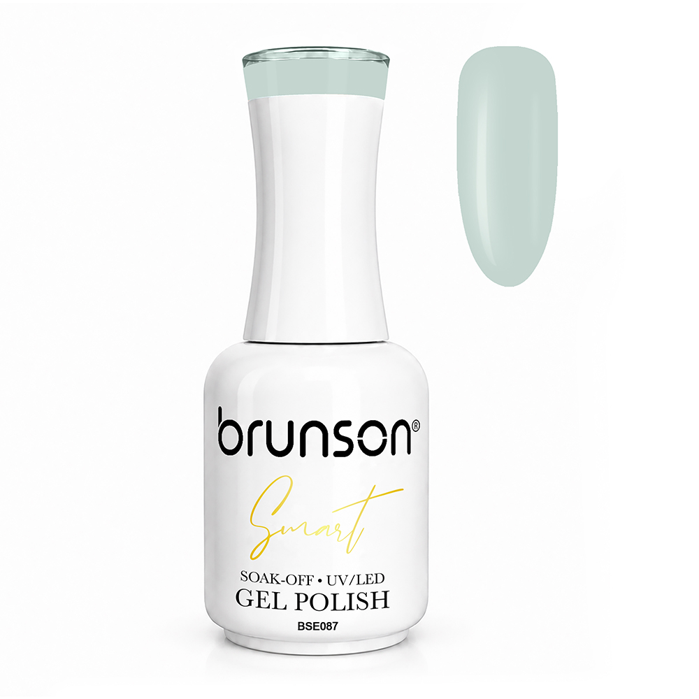 Brunson Smart Gel Nail Polish 18ml – TPO-Free & HEMA-Free UV/LED Soak-Off Gel, Self-Levelling High-Gloss Finish, Chip-Resistant 30+ Days Wear | Professional Salon Manicure Gel BSE087