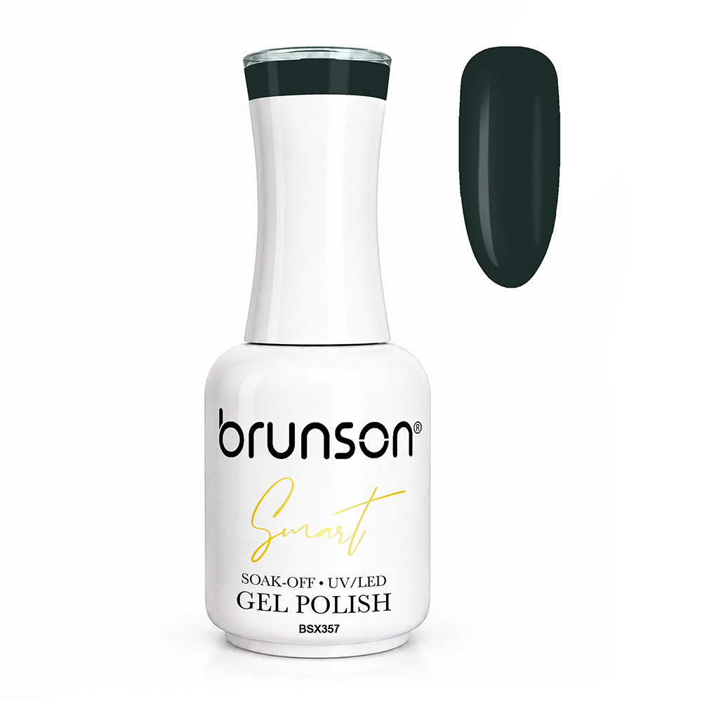 Brunson Smart Gel Nail Polish 18ml – TPO-Free & HEMA-Free UV/LED Soak-Off Gel, Self-Levelling High-Gloss Finish, Chip-Resistant 30+ Days Wear | Professional Salon Manicure Gel BSX357