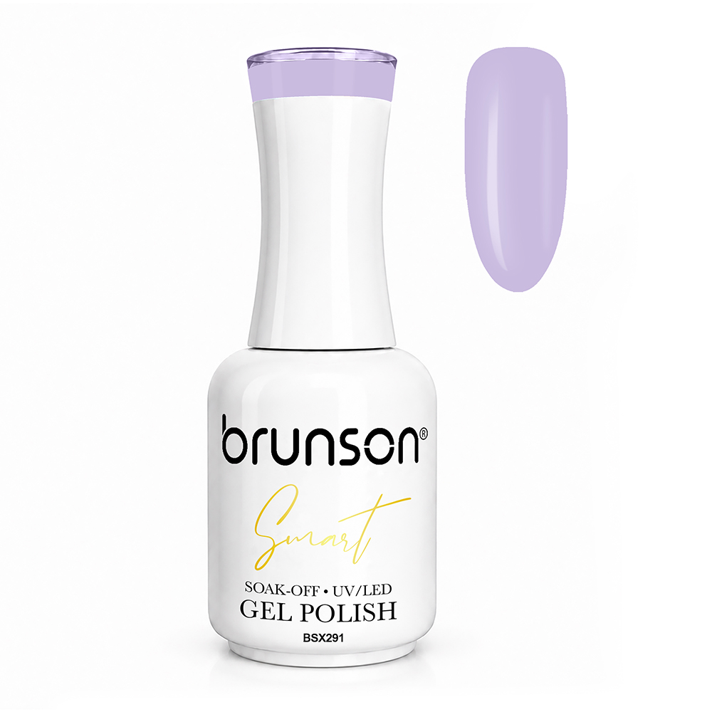 Brunson Smart Gel Nail Polish 18ml – TPO-Free & HEMA-Free UV/LED Soak-Off Gel, Self-Levelling High-Gloss Finish, Chip-Resistant 30+ Days Wear | Professional Salon Manicure Gel BSX291