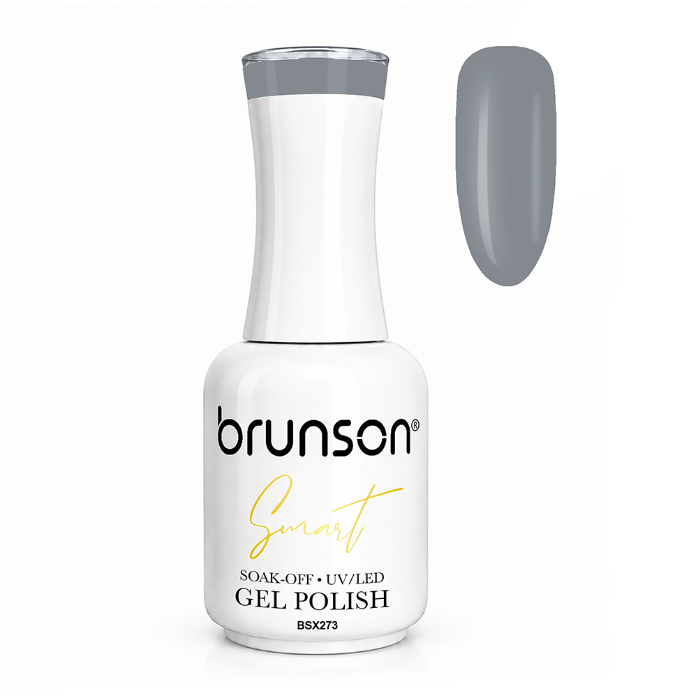 Brunson Smart Gel Nail Polish 18ml – TPO-Free & HEMA-Free UV/LED Soak-Off Gel, Self-Levelling High-Gloss Finish, Chip-Resistant 30+ Days Wear | Professional Salon Manicure Gel BSX273