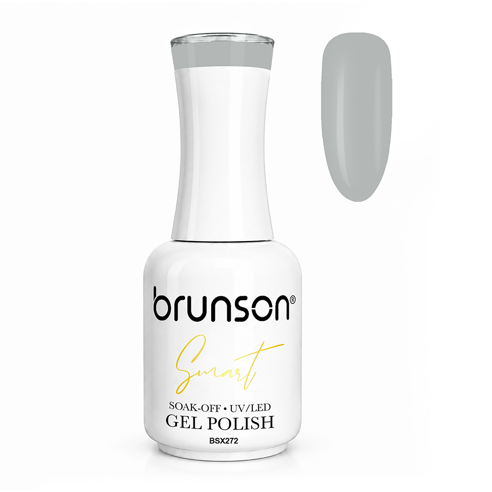 Brunson Smart Gel Nail Polish 18ml – TPO-Free & HEMA-Free UV/LED Soak-Off Gel, Self-Levelling High-Gloss Finish, Chip-Resistant 30+ Days Wear | Professional Salon Manicure Gel BSX272
