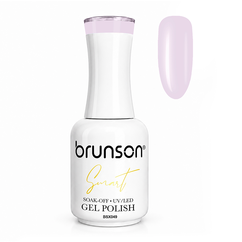 Brunson Smart Gel Nail Polish 18ml – TPO-Free & HEMA-Free UV/LED Soak-Off Gel, Self-Levelling High-Gloss Finish, Chip-Resistant 30+ Days Wear | Professional Salon Manicure Gel BSX049